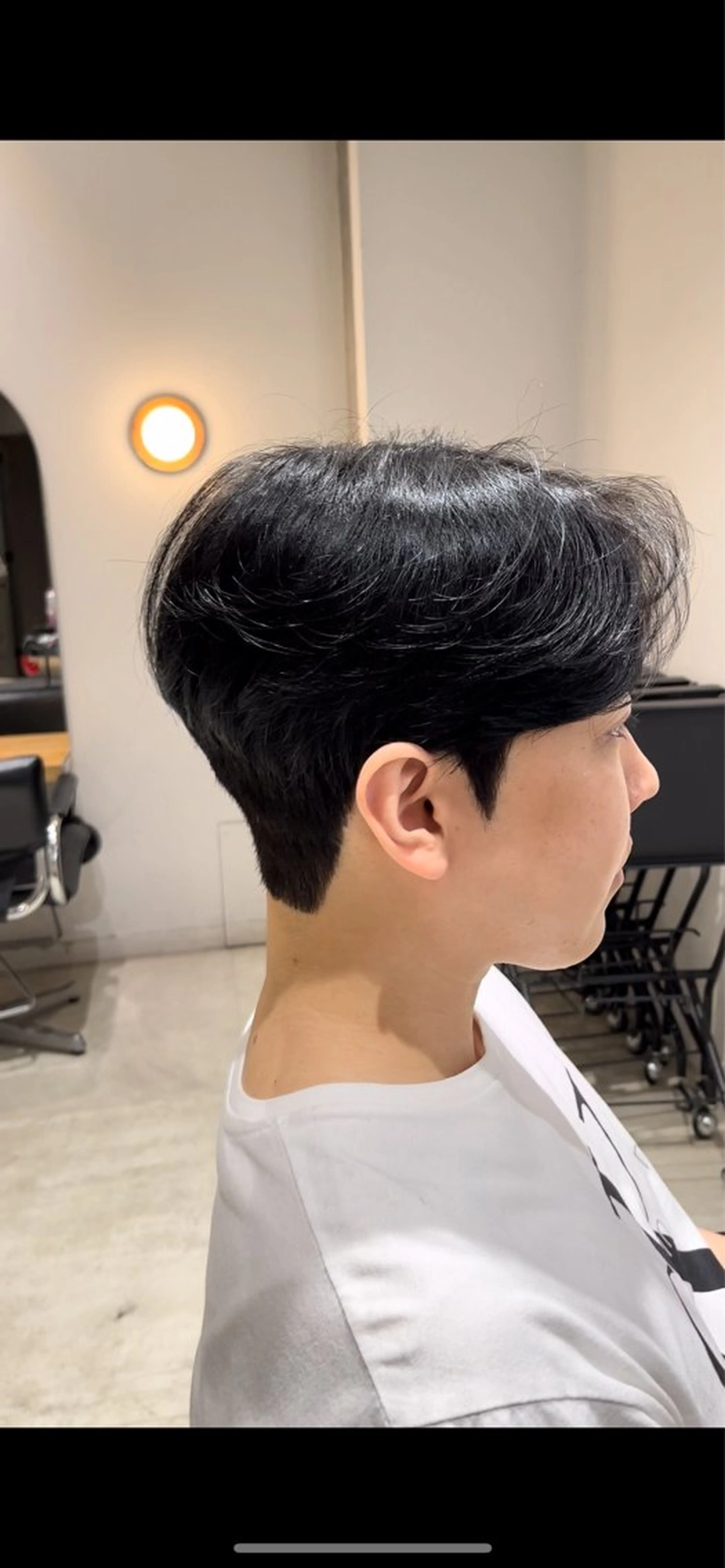 🇰🇷韓国俳優スタイル🇰🇷本格的な施術のダウンパーマモニターモデル【カット＋ダウンパーマ】の写真