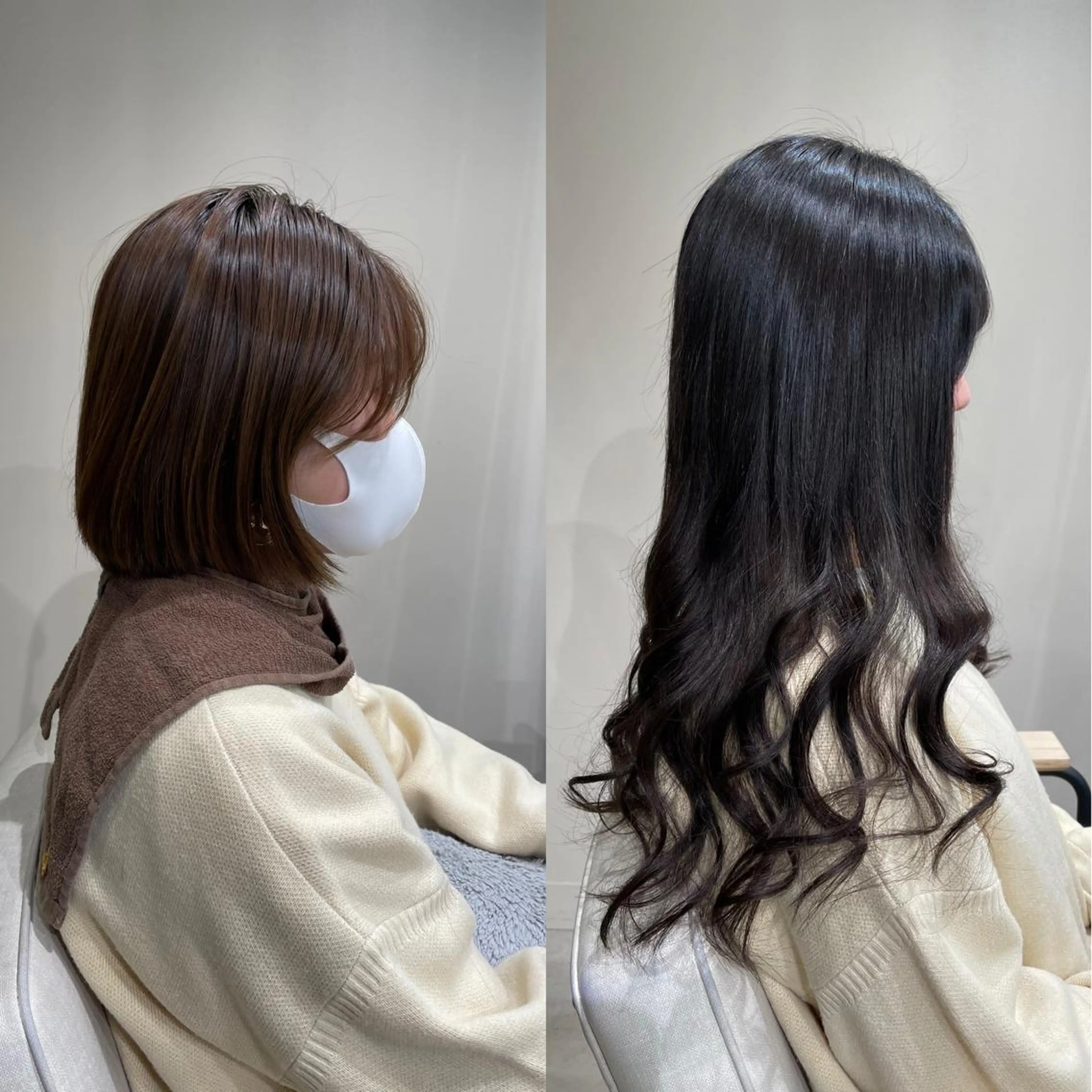 ロング カラー シールエクステ エクステ 🦋美髪／エクステ 🦋アベイクミのヘアスタイル