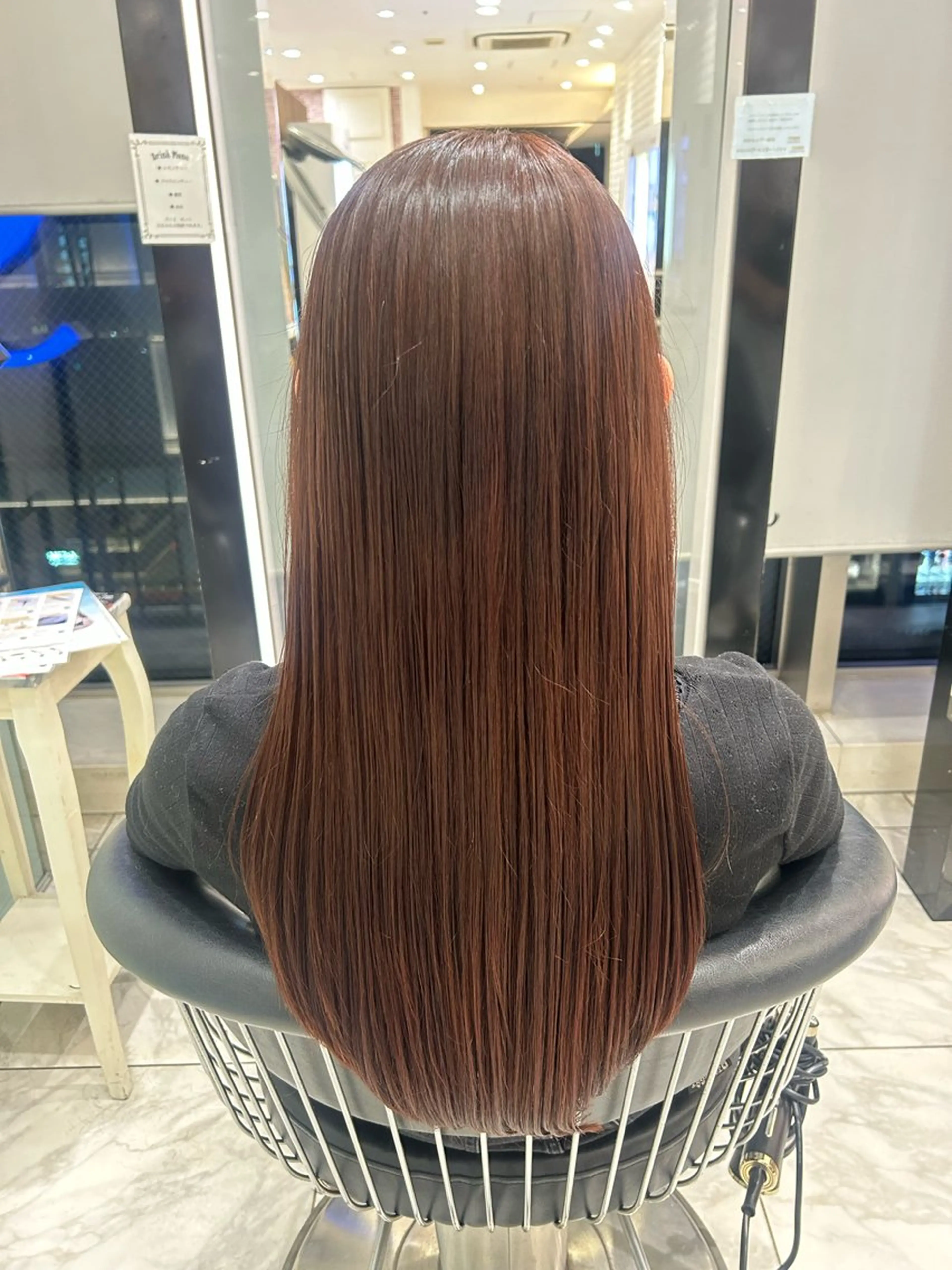 カラー ストレートパーマ✨️ 🧚🏻AIMIのヘアスタイル