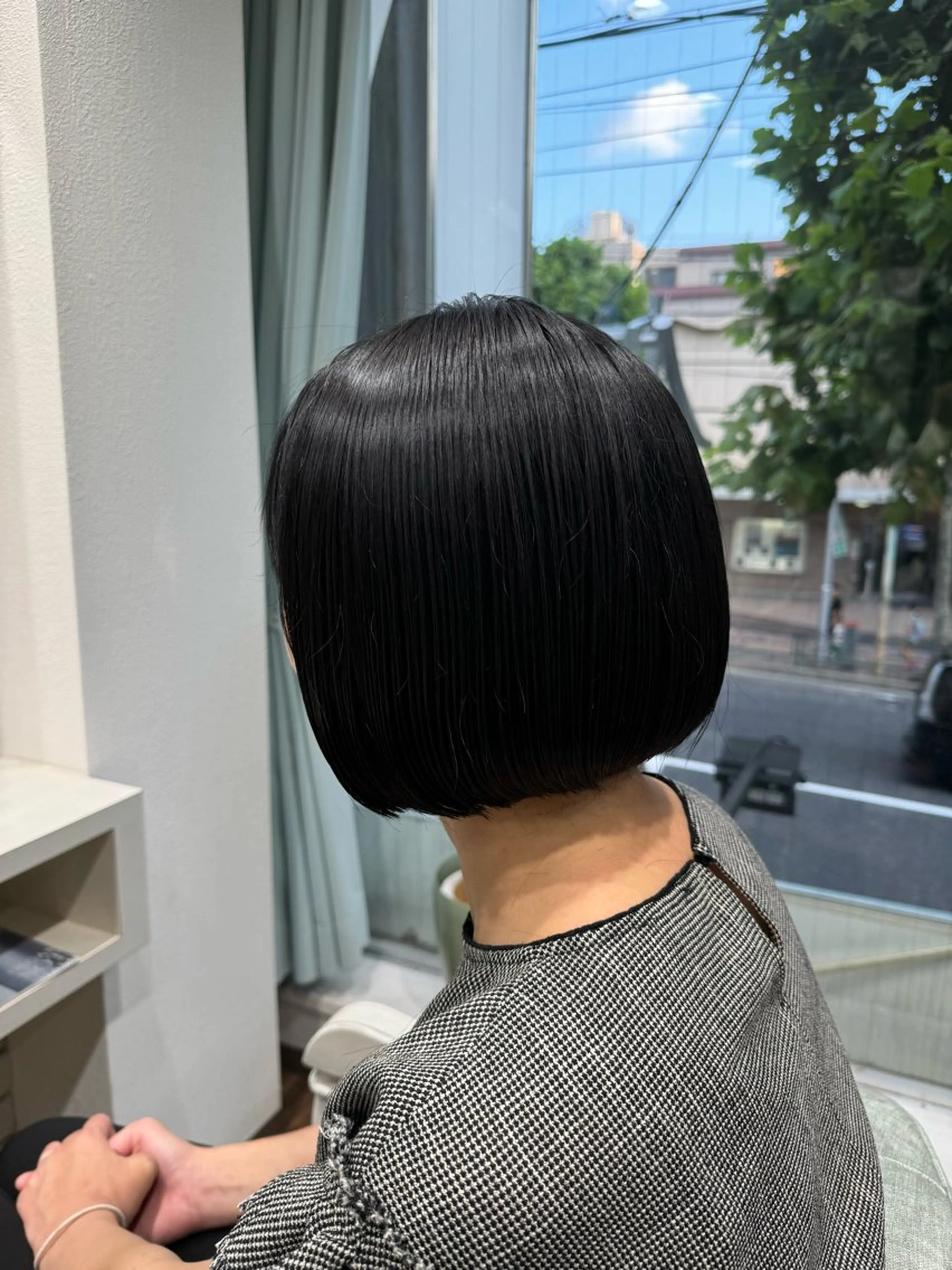 ショート ボブ カット ハイトーン/美髪矯正 /ボブ特化/SOMAのヘアスタイル