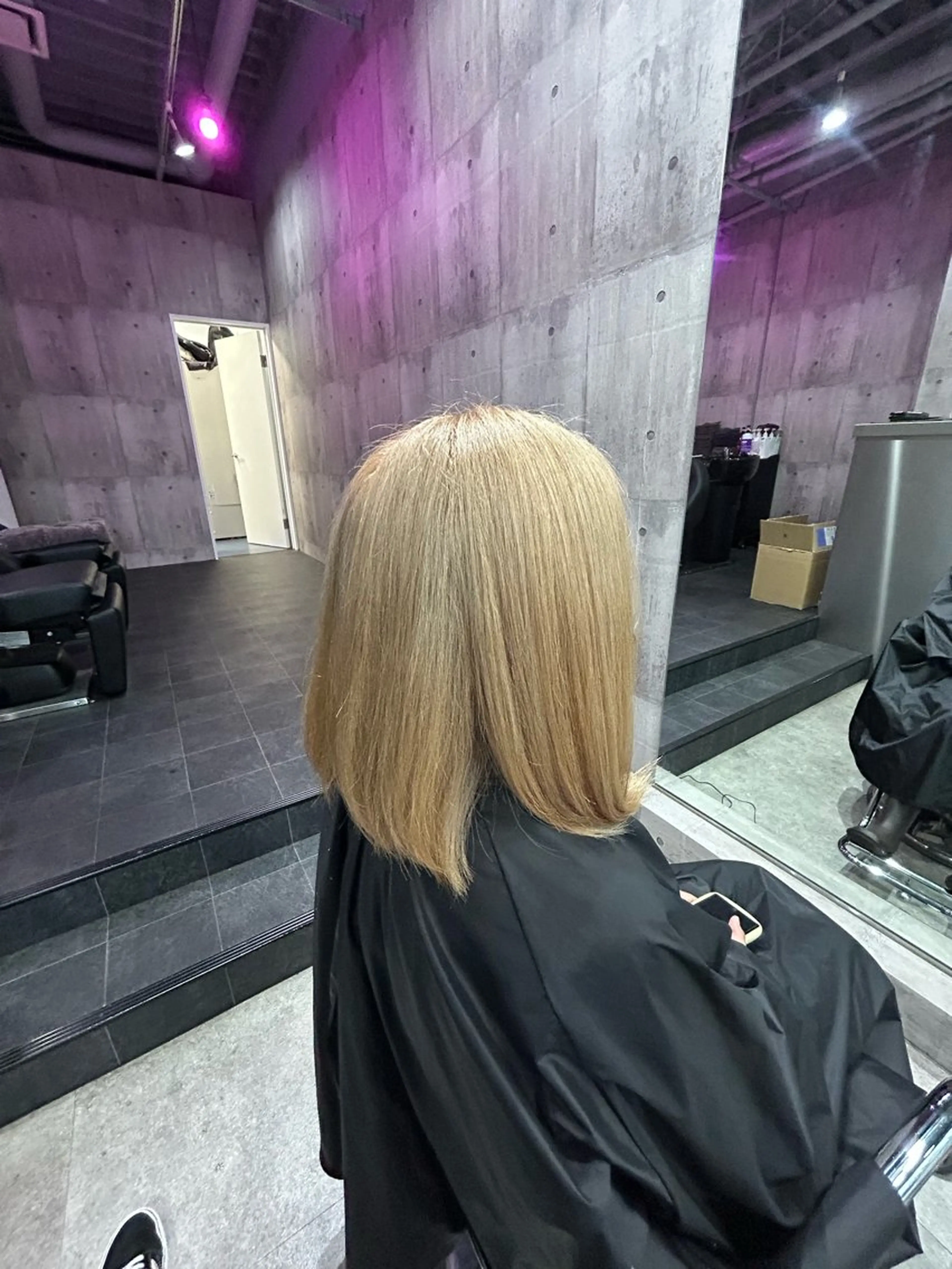 ミディアム ウィチ所属・きりゅう つばさのヘアスタイル