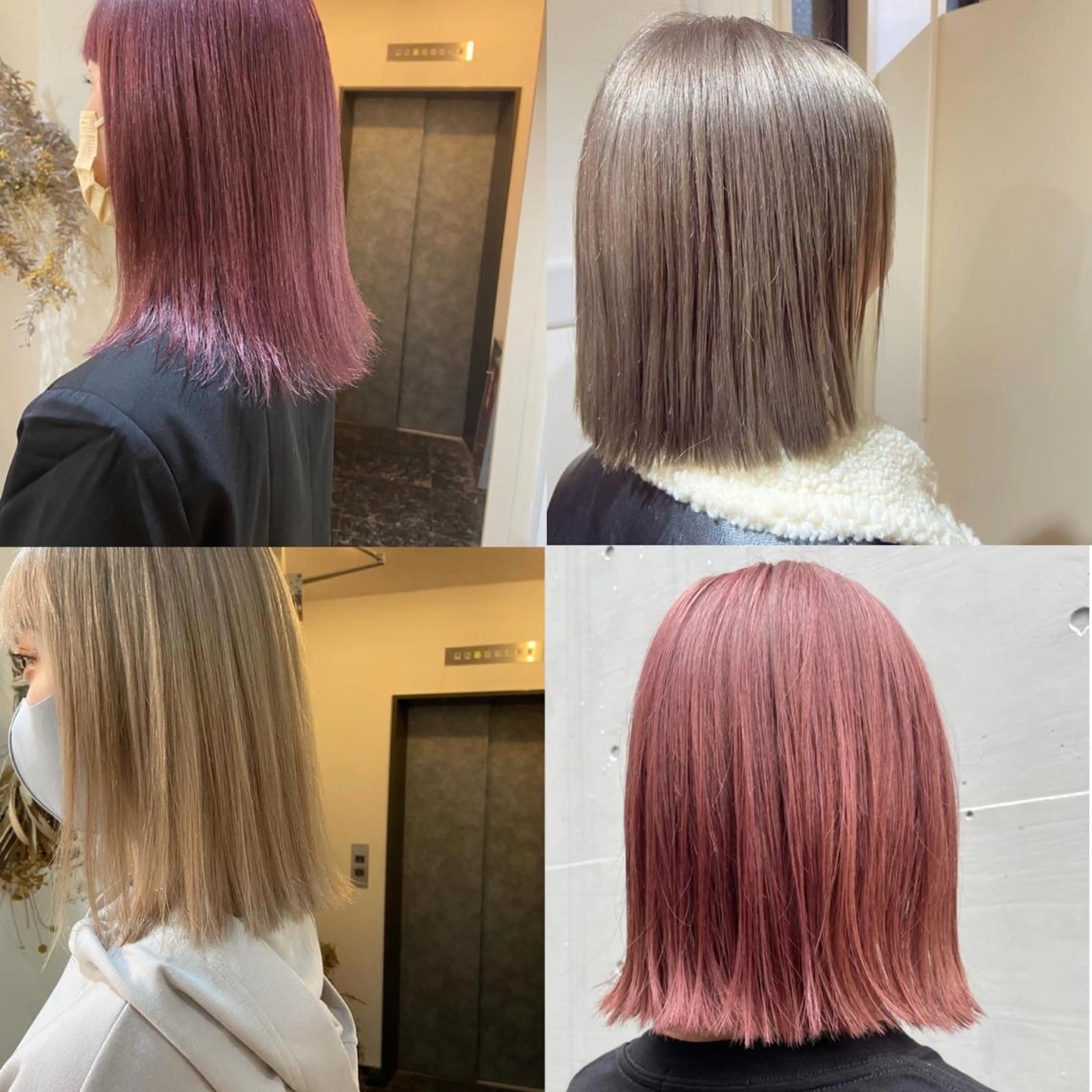 セミロング カラー SALT WATER  恵比寿所属・SALTWATER AYARIのヘアスタイル