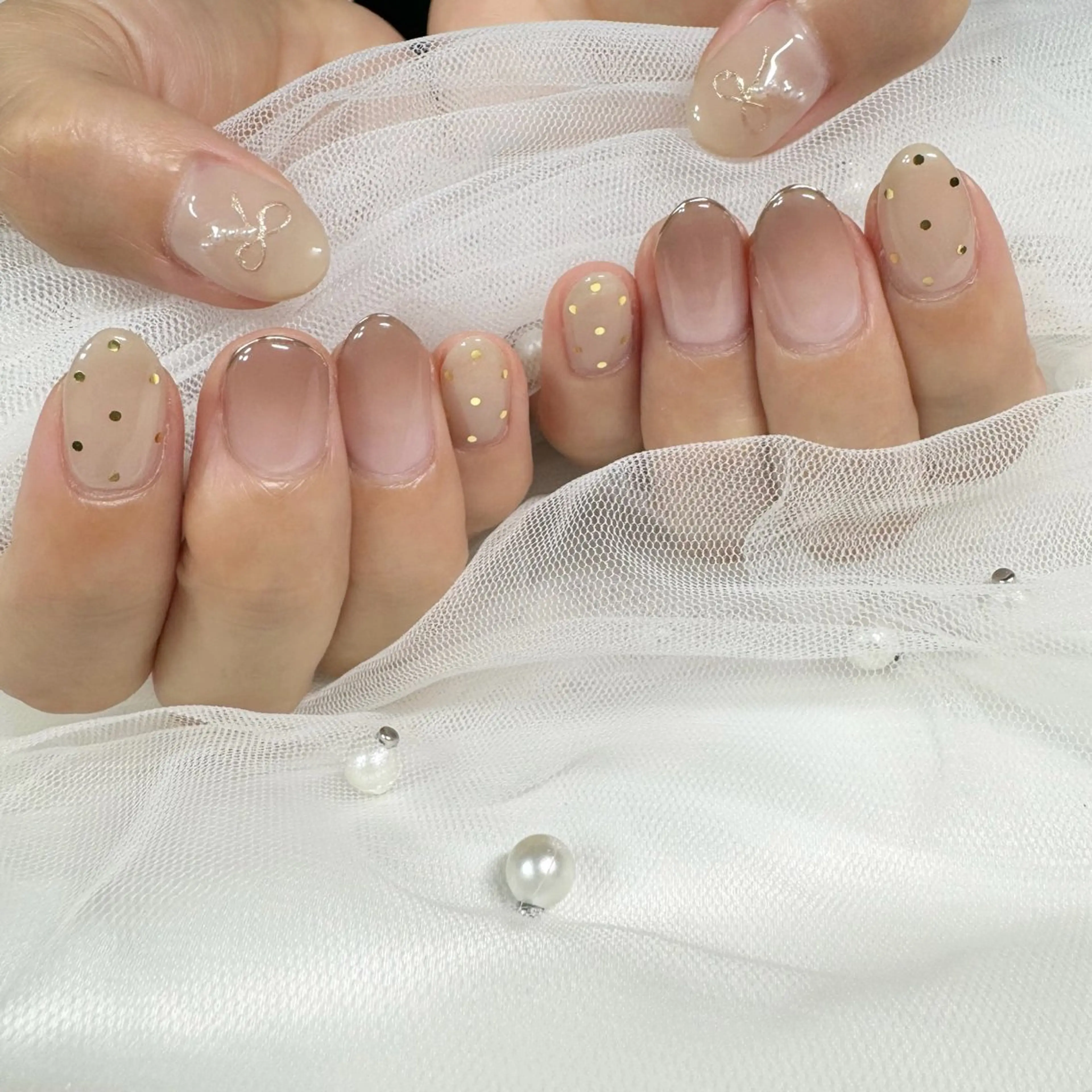 ネイル ジェルネイル 東 千夏のネイルデザイン