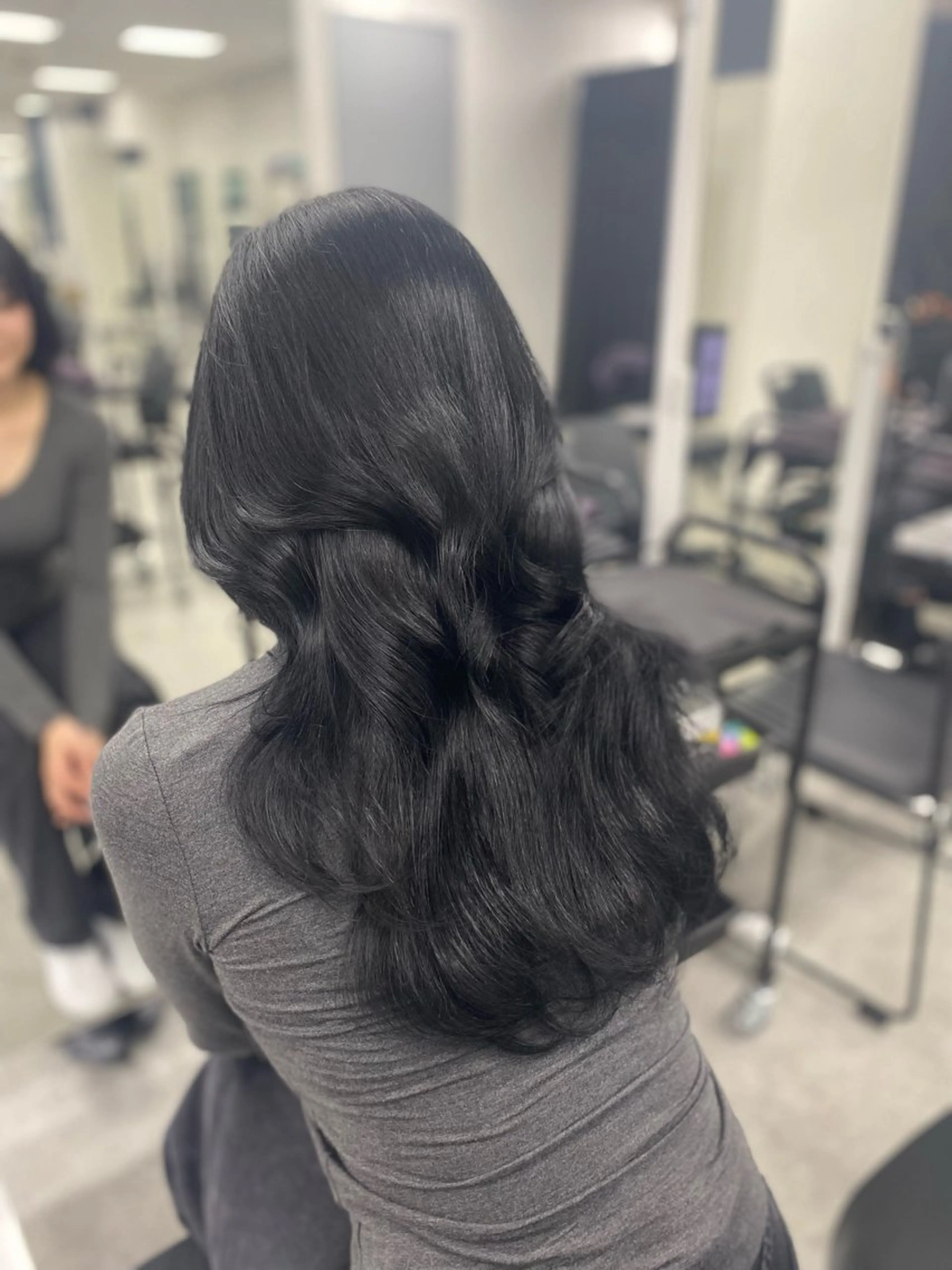 カラー ヘアカラー トリートメント 韓国風hair🖤 Maria🖤のヘアスタイル