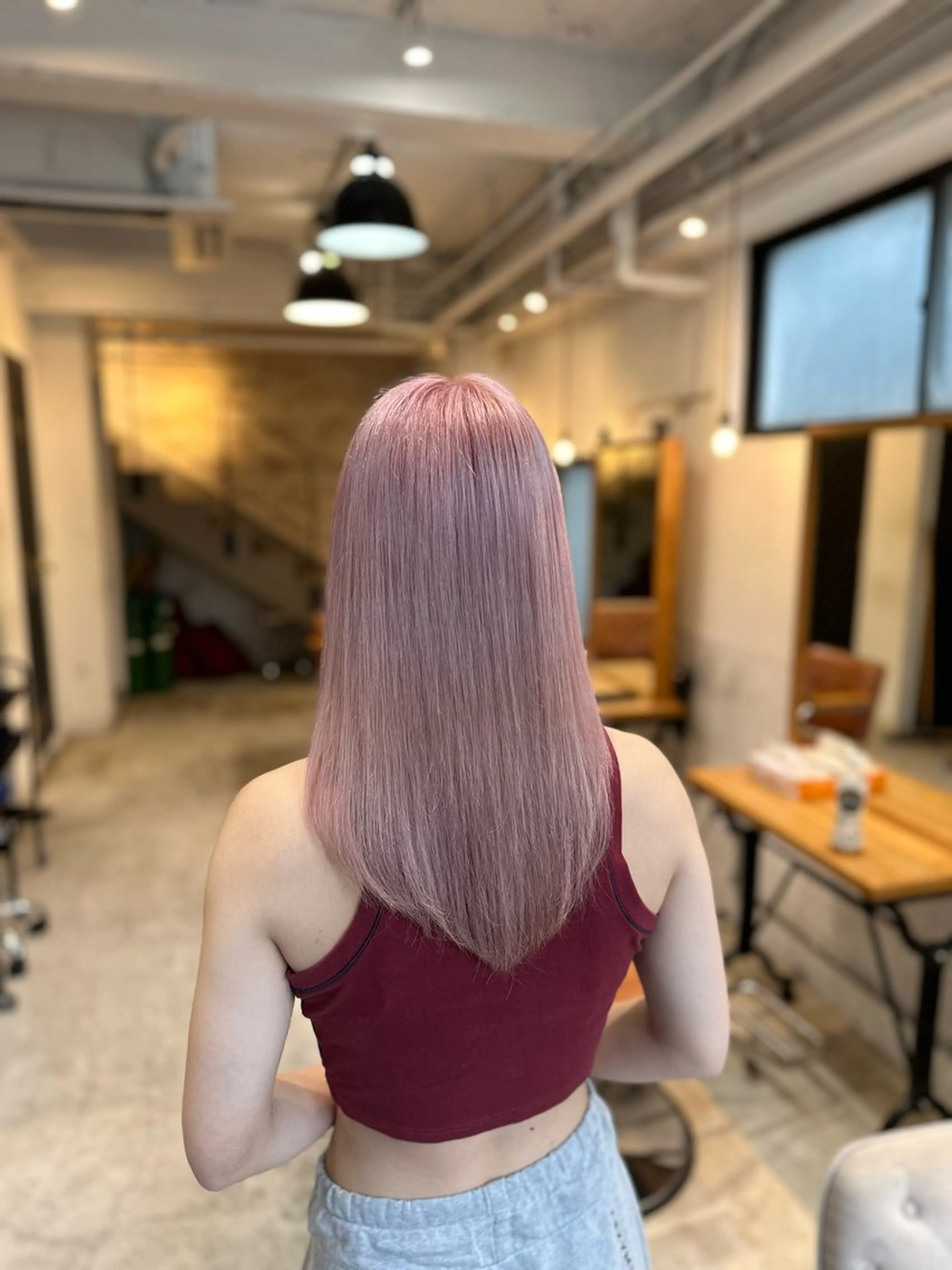 セミロング ヘアカラー PARIS hair salon所属・秋葉原　柏木絢汰 ✨当日予約okのヘアスタイル