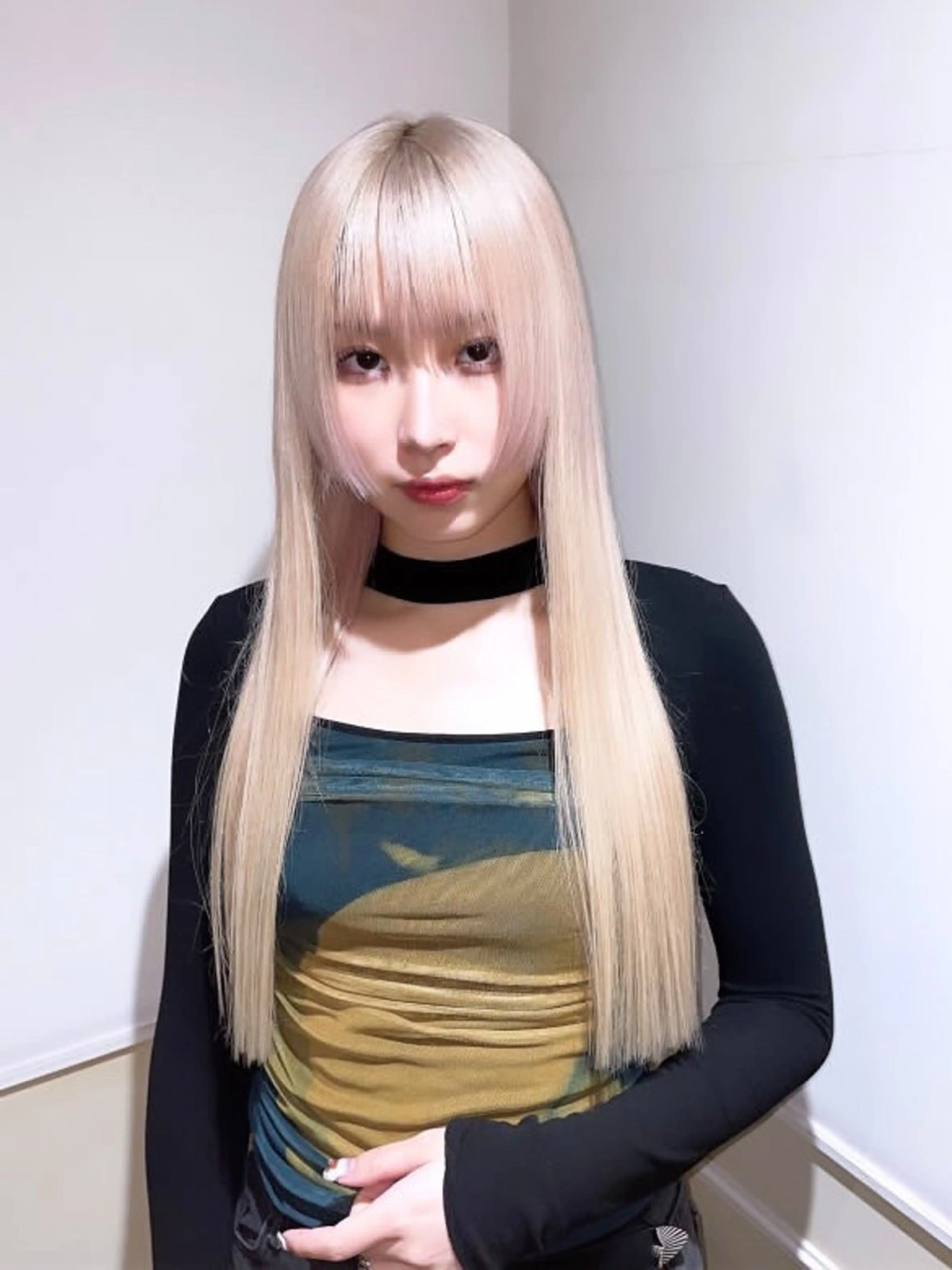 🔮ケアブリーチ🔮ダブルカラー➕髪質改善ULTOWAトリートメント《インナーカラー・艶髪・ロング料金なし・原宿》の写真