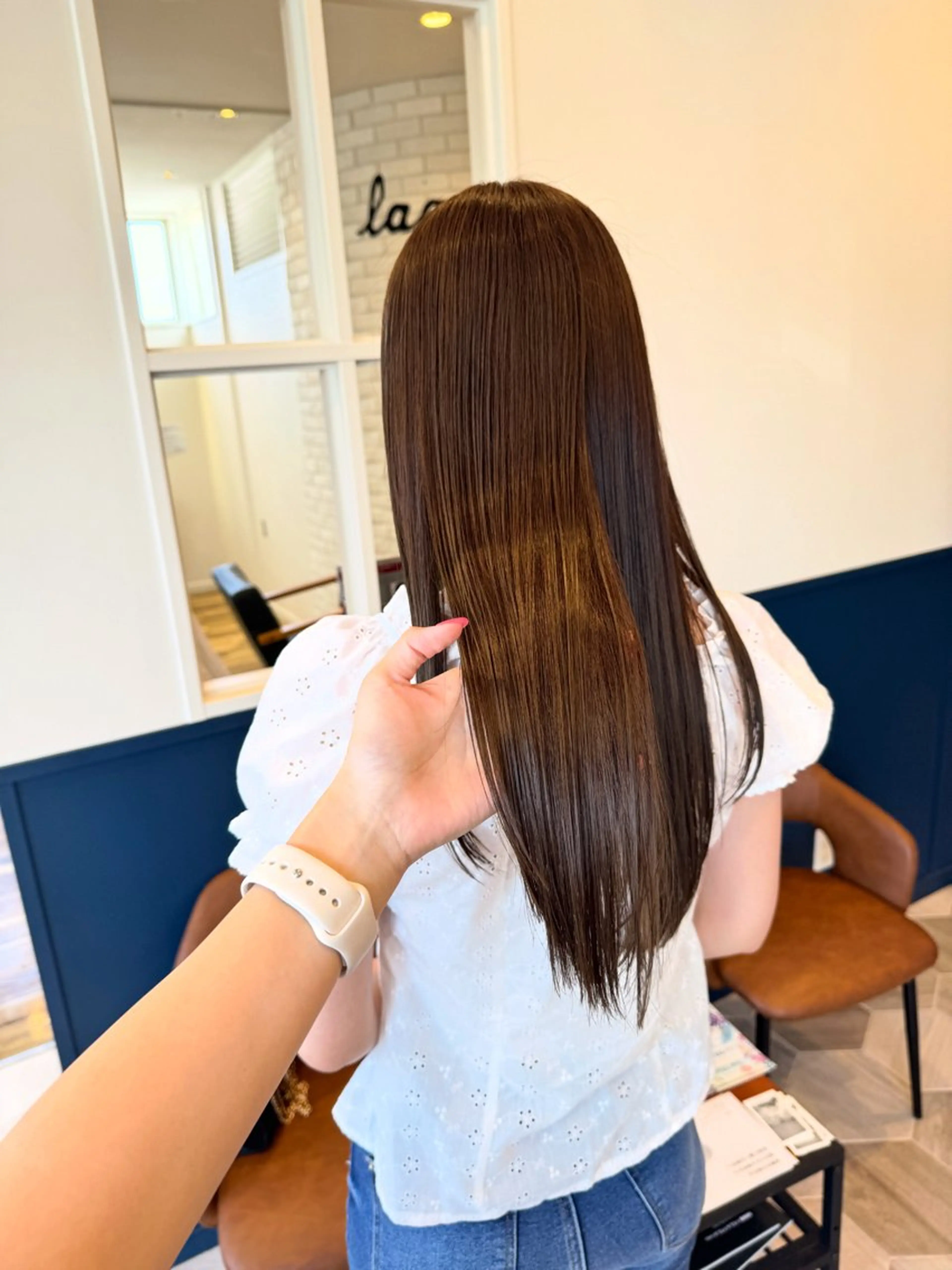 ロング カラー ブラウンカラー シゲルカットクラブ神田久志本店&lag所属・仲野 亜由美のヘアスタイル