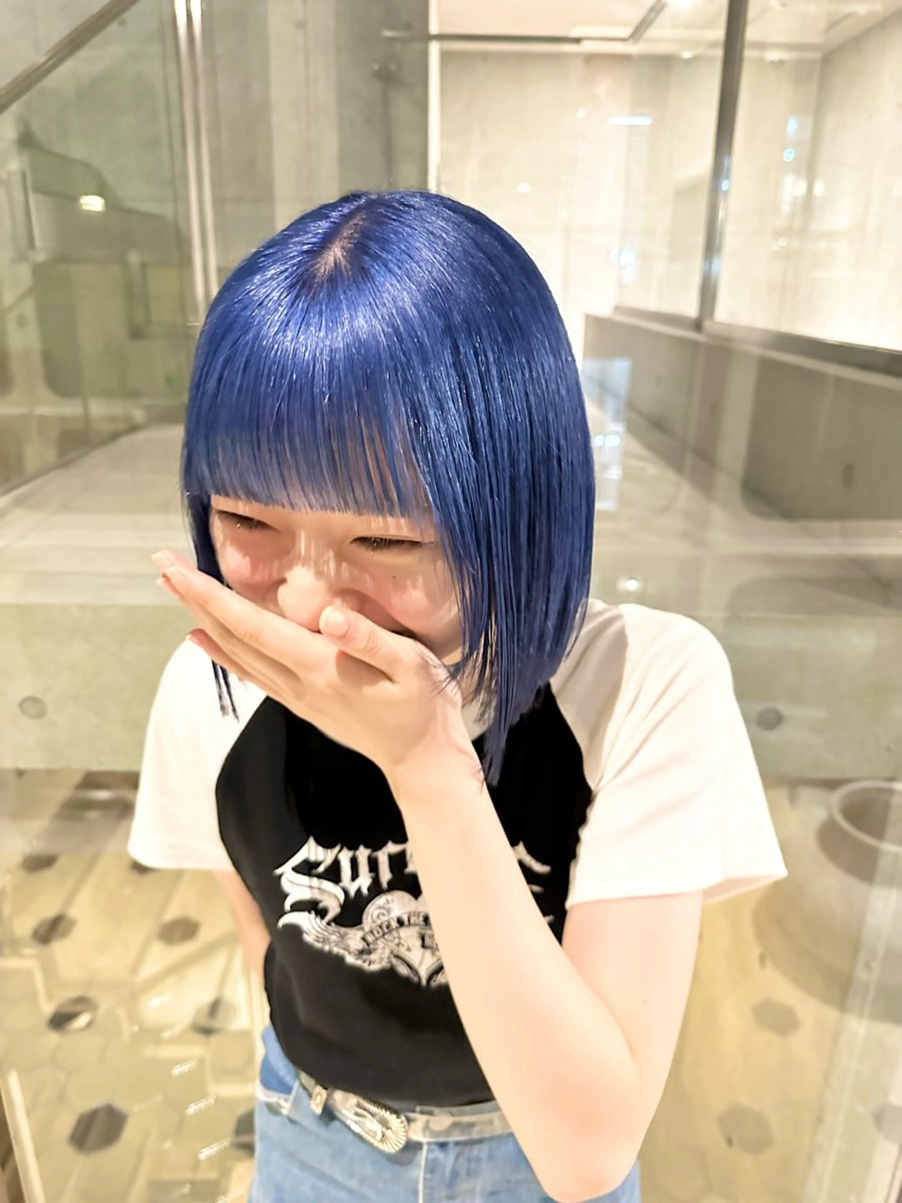ショート カラー カット ヘアカラー トリートメント kai .のヘアスタイル