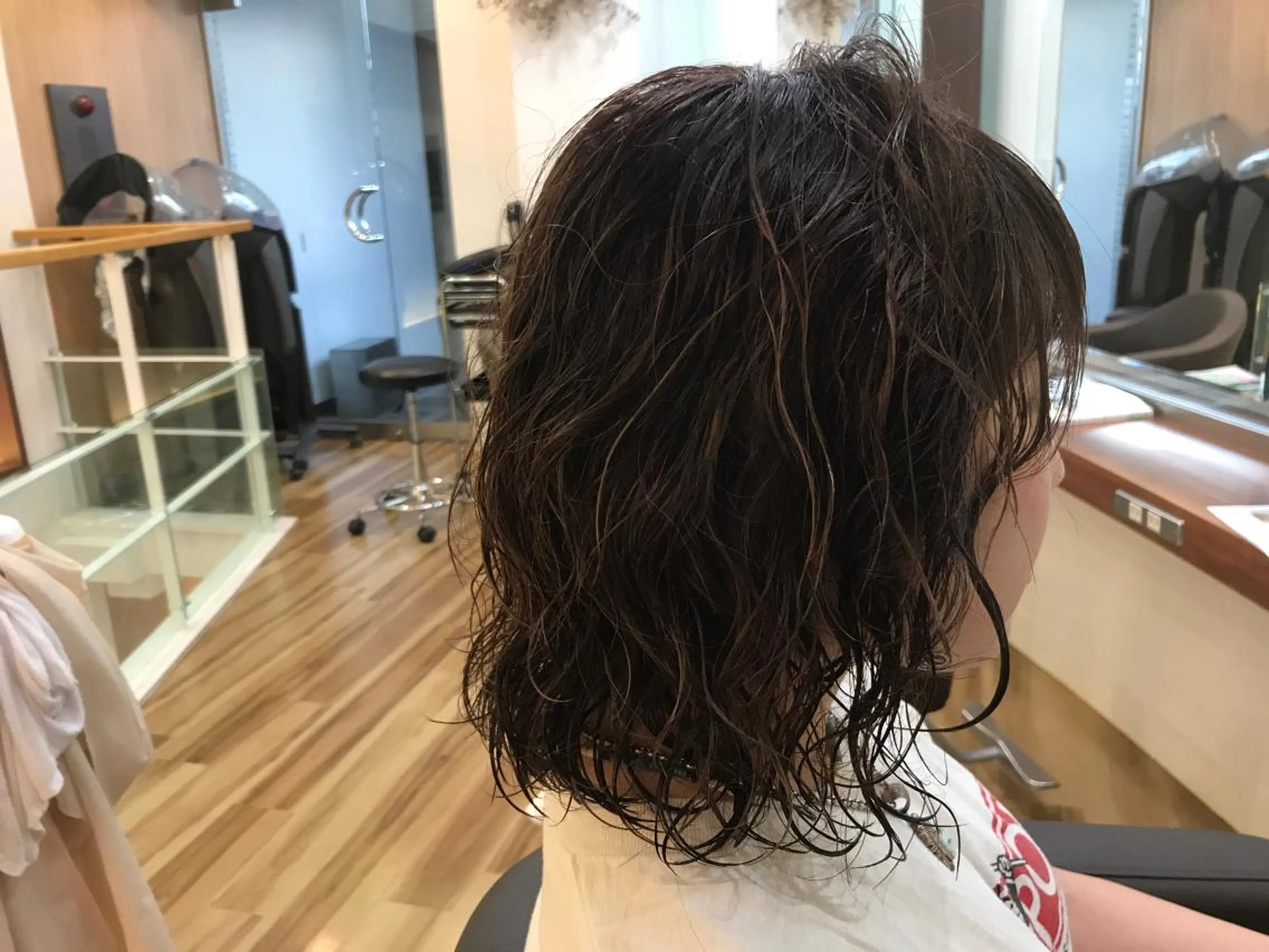 ショート カラー パーマ ハイライトカラー ハイライト Graph. （グラフ）立川🪽✨のヘアスタイル