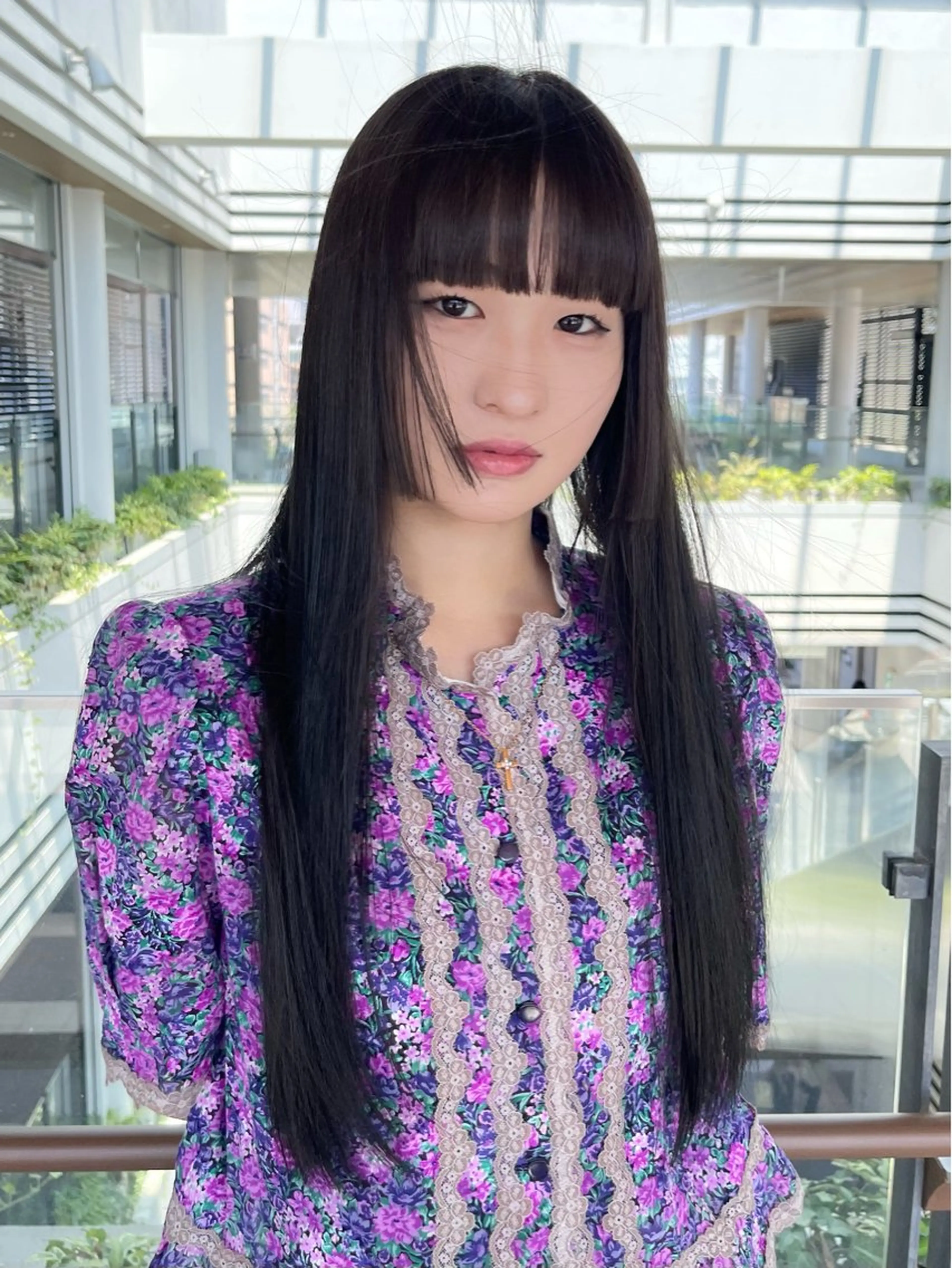 ロング ヘアカラー トリートメント 園田 渉 ◤SHIKIO◢のヘアスタイル