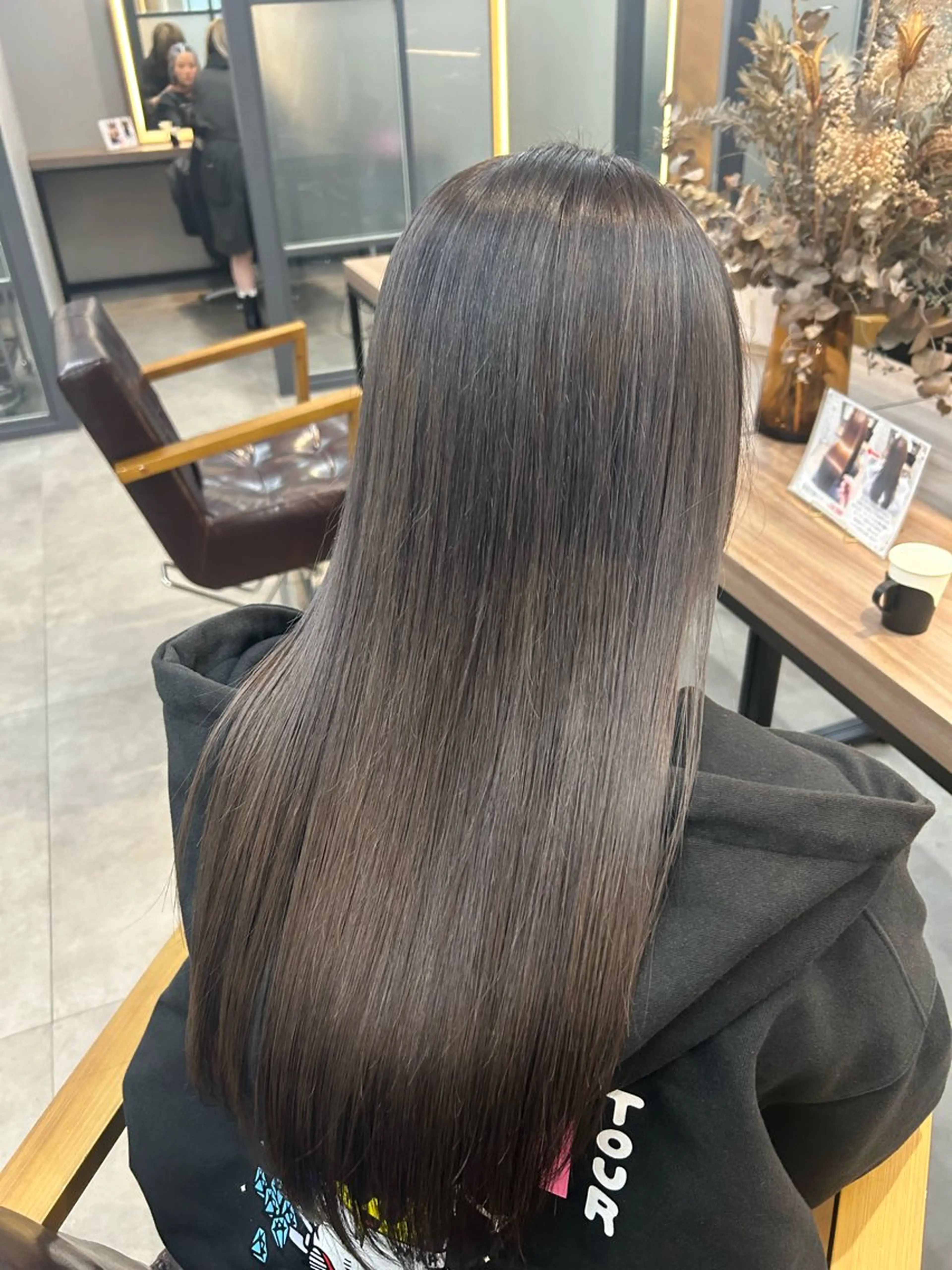 ロング カラー ブリーチ 透明感カラー ヘアカラー 柔らかカラー🫧/ 艶髪✨/ririkaのヘアスタイル