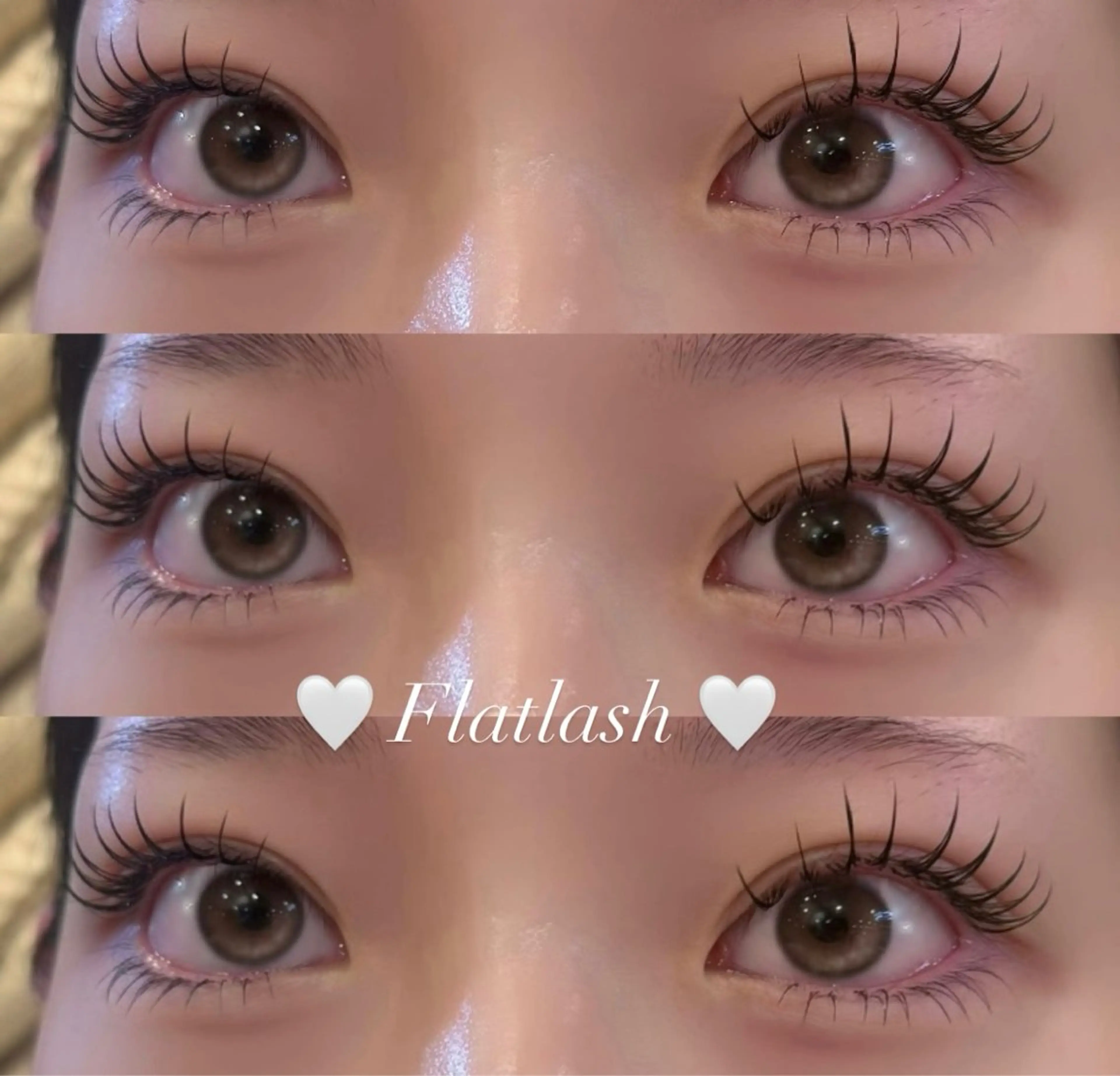 マツエク・マツパ フラットラッシュ OLIVIA GINZA高畠のマツエク・マツパデザイン