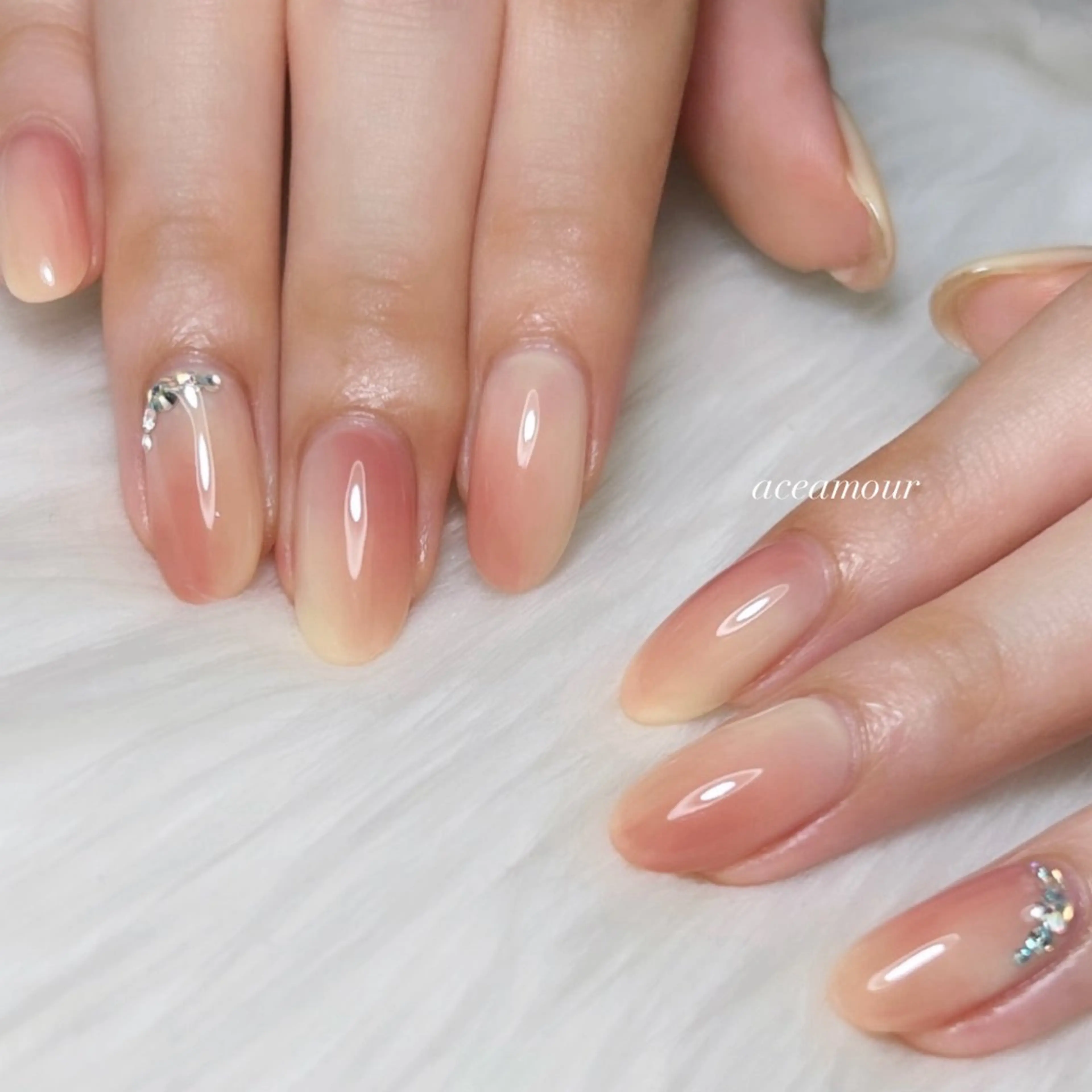 ネイル ネイル/耳つぼ /新ホワイトニングのネイルデザイン