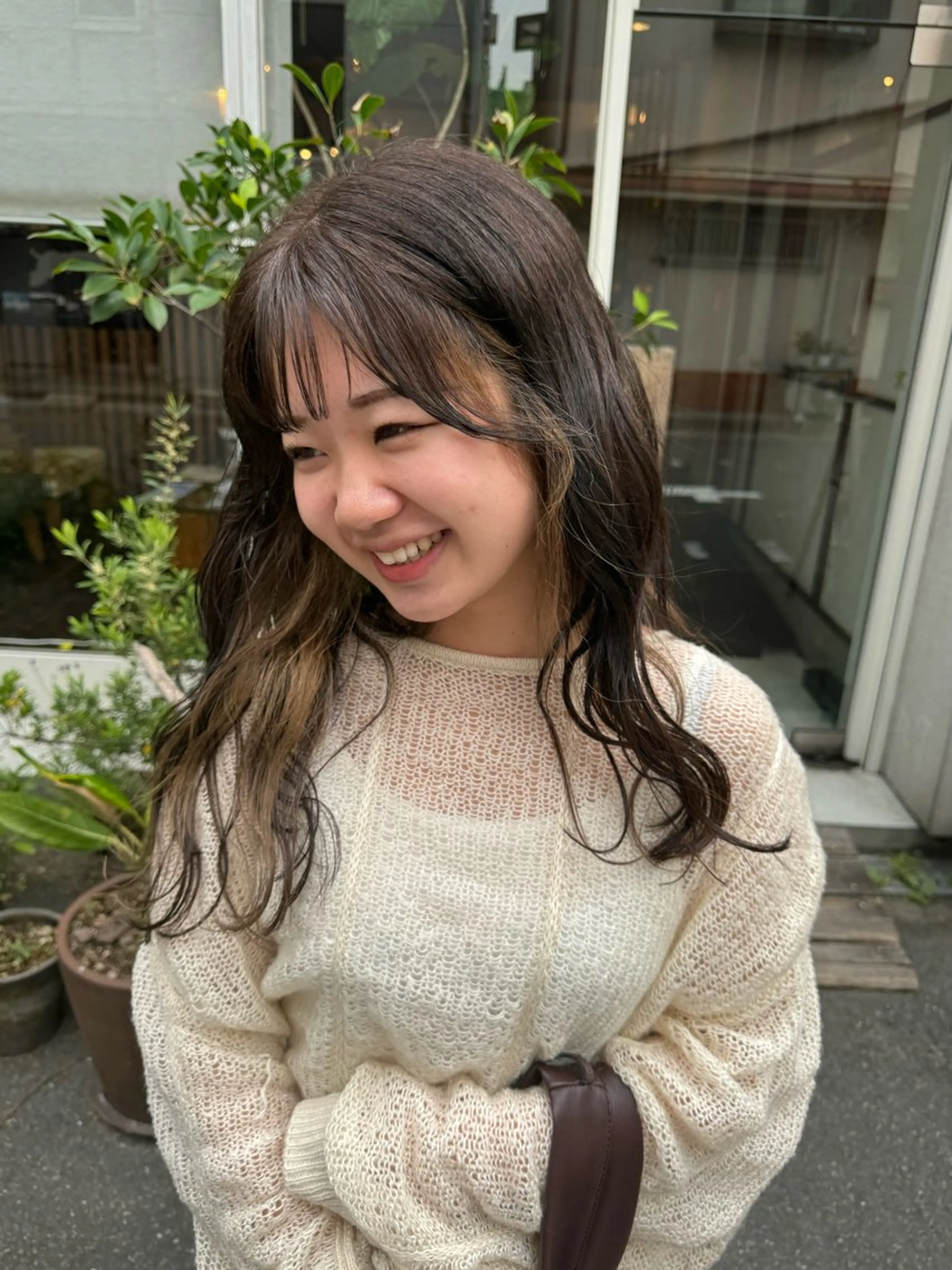 カラー MOK大阪梅田店 Asahiのヘアスタイル