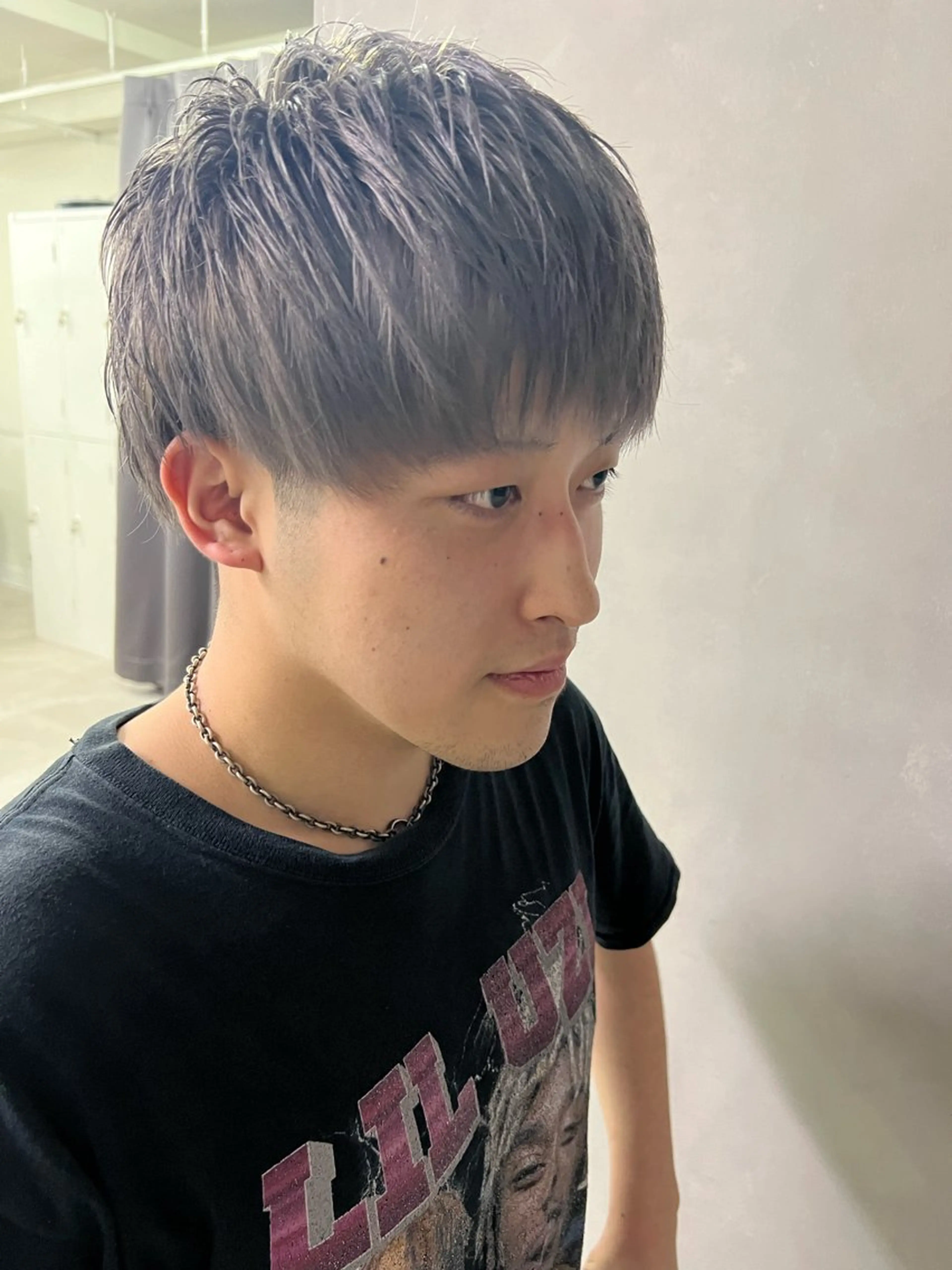 メンズ 無料カットモデル /小顔ショート/荒砂のヘアスタイル