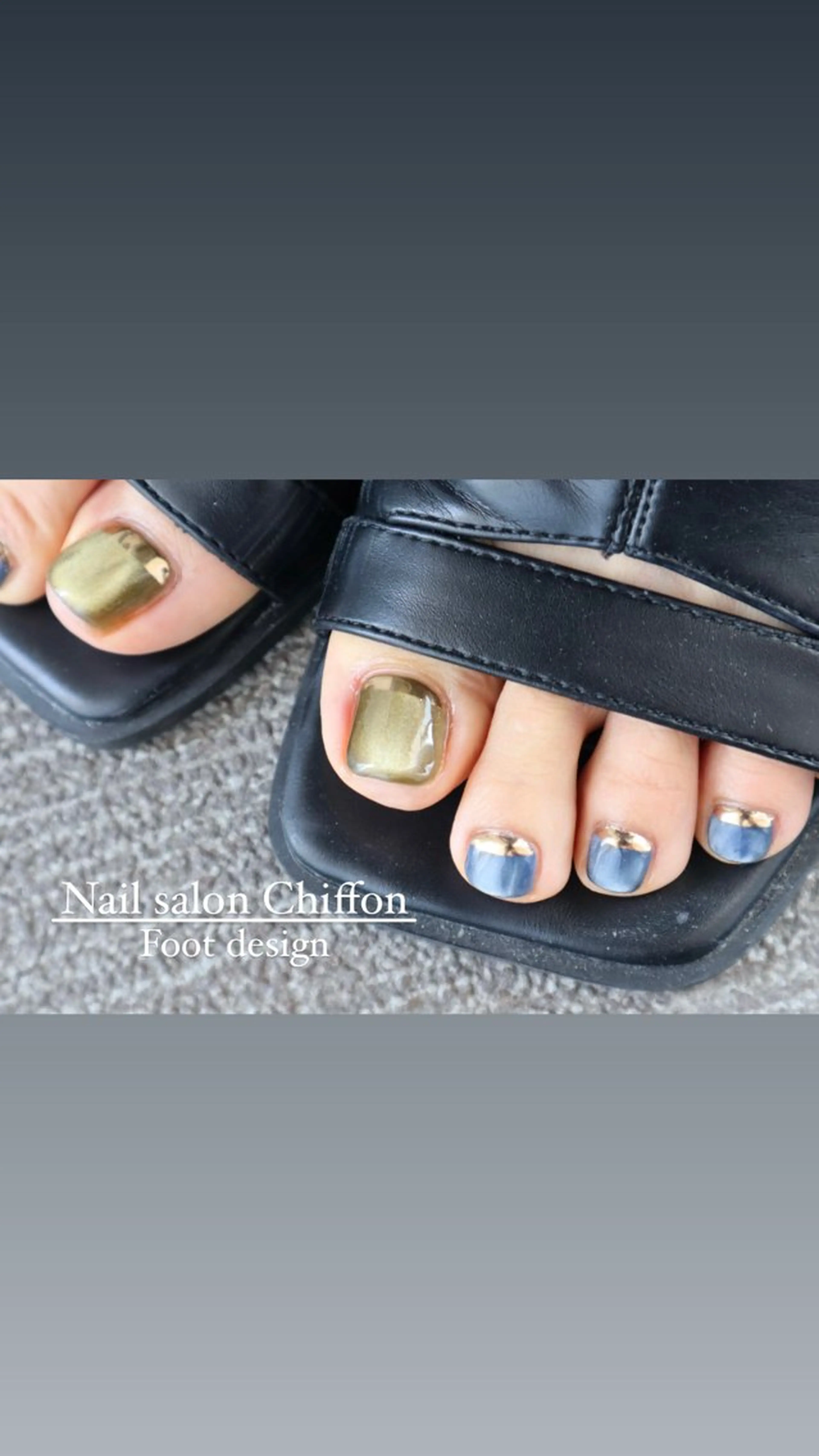 ネイル フットネイル Nail salon Chiffonのネイルデザイン