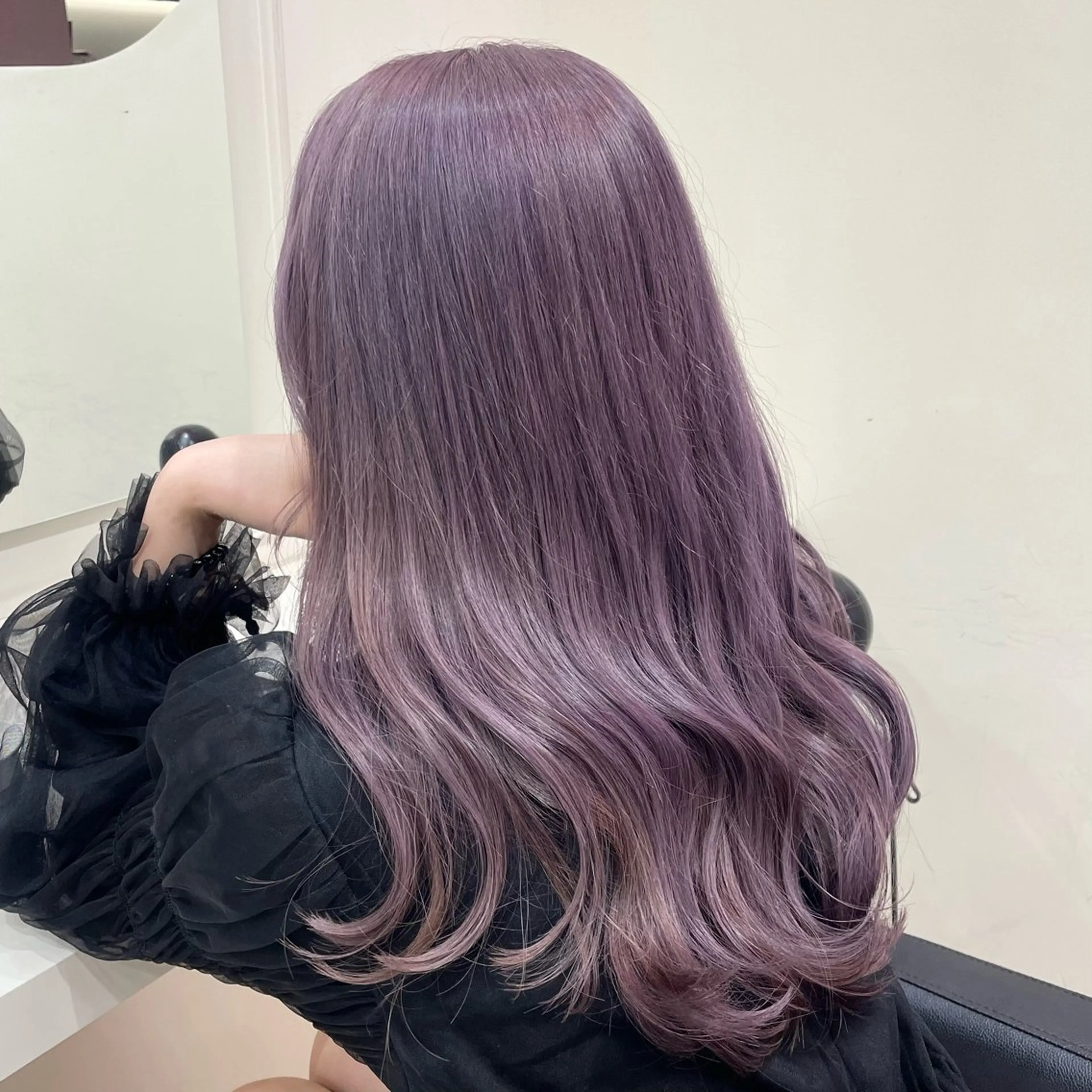 ロング ヘアカラー トリートメント 🎀淡めモテカラー WAKANA🎀のヘアスタイル
