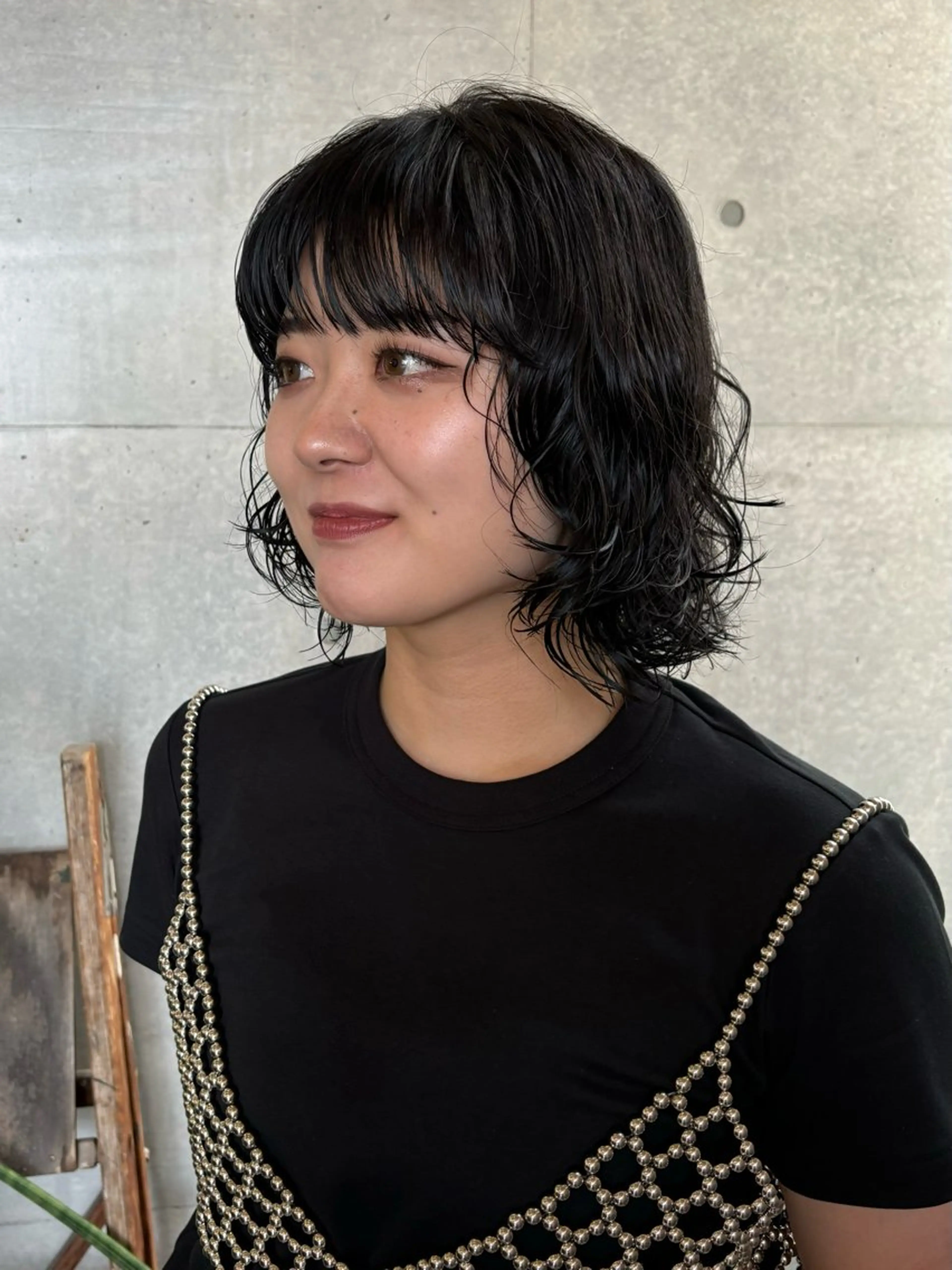 ショート パーマ Door代官山所属・詩織/パーマ /代官山のヘアスタイル