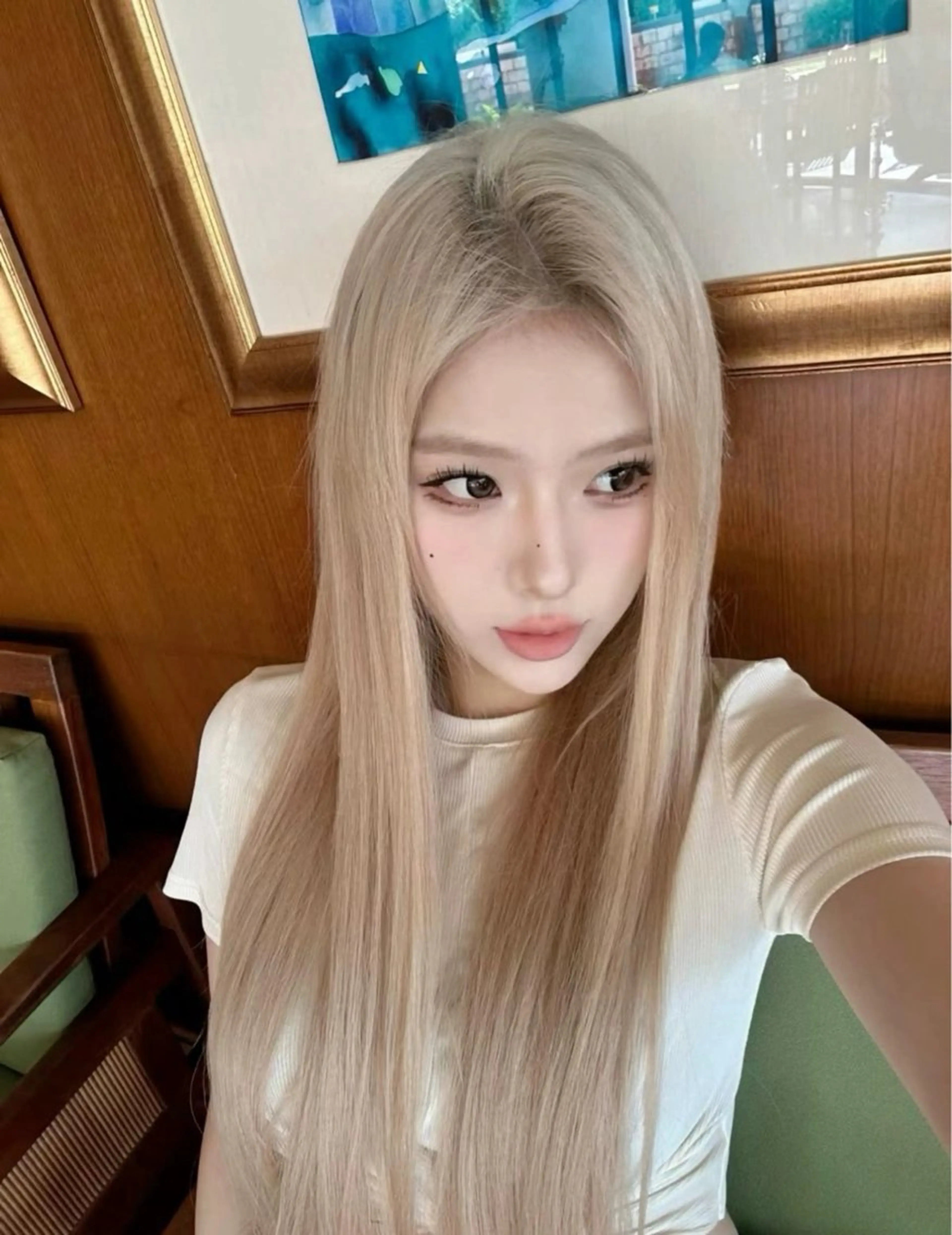 ロング カラー カット ヘアカラー 中韓🇨🇳🇰🇷 🤍TAKAHIROのヘアスタイル