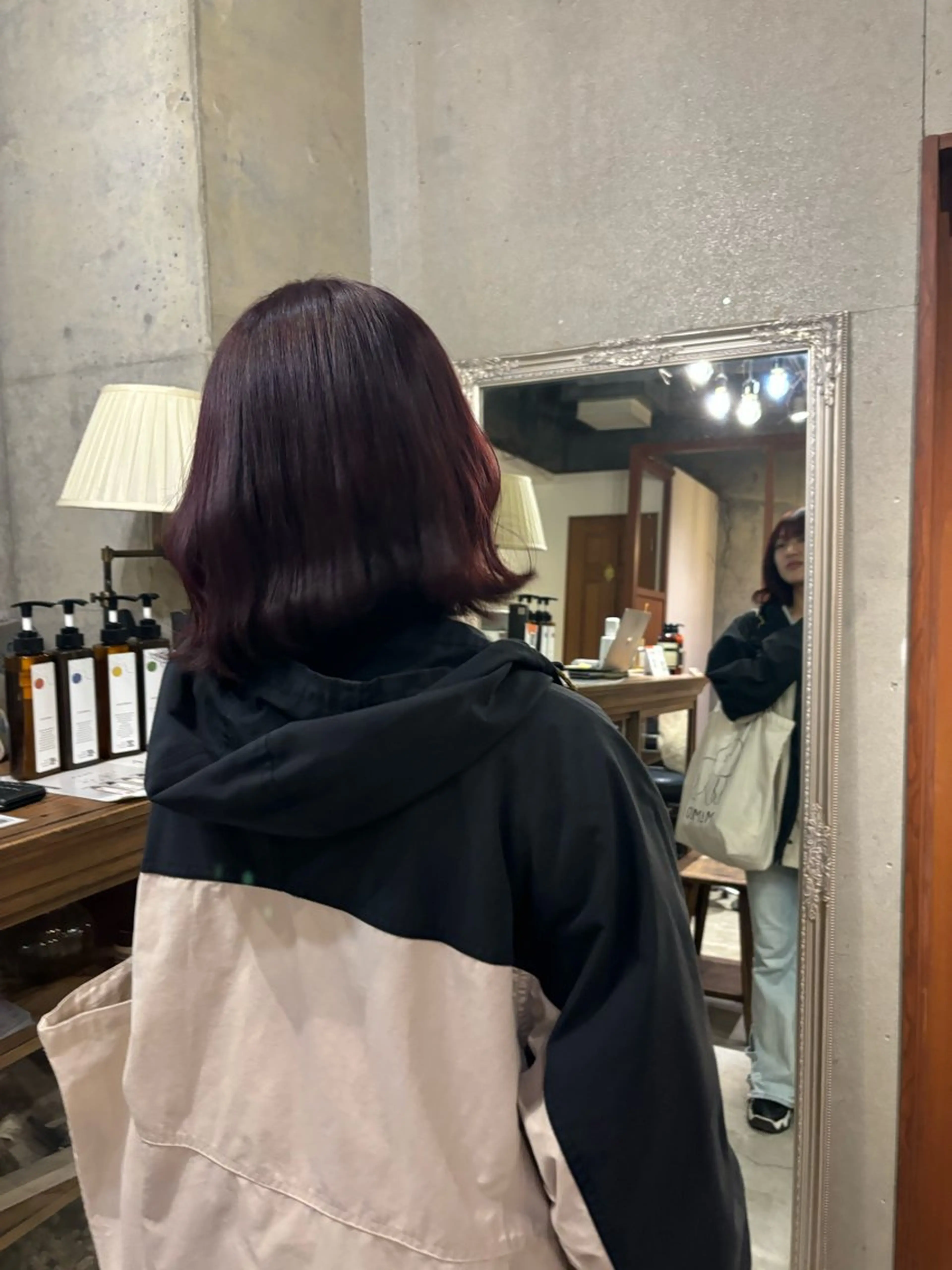 カラー 赤坂 柚和のヘアスタイル