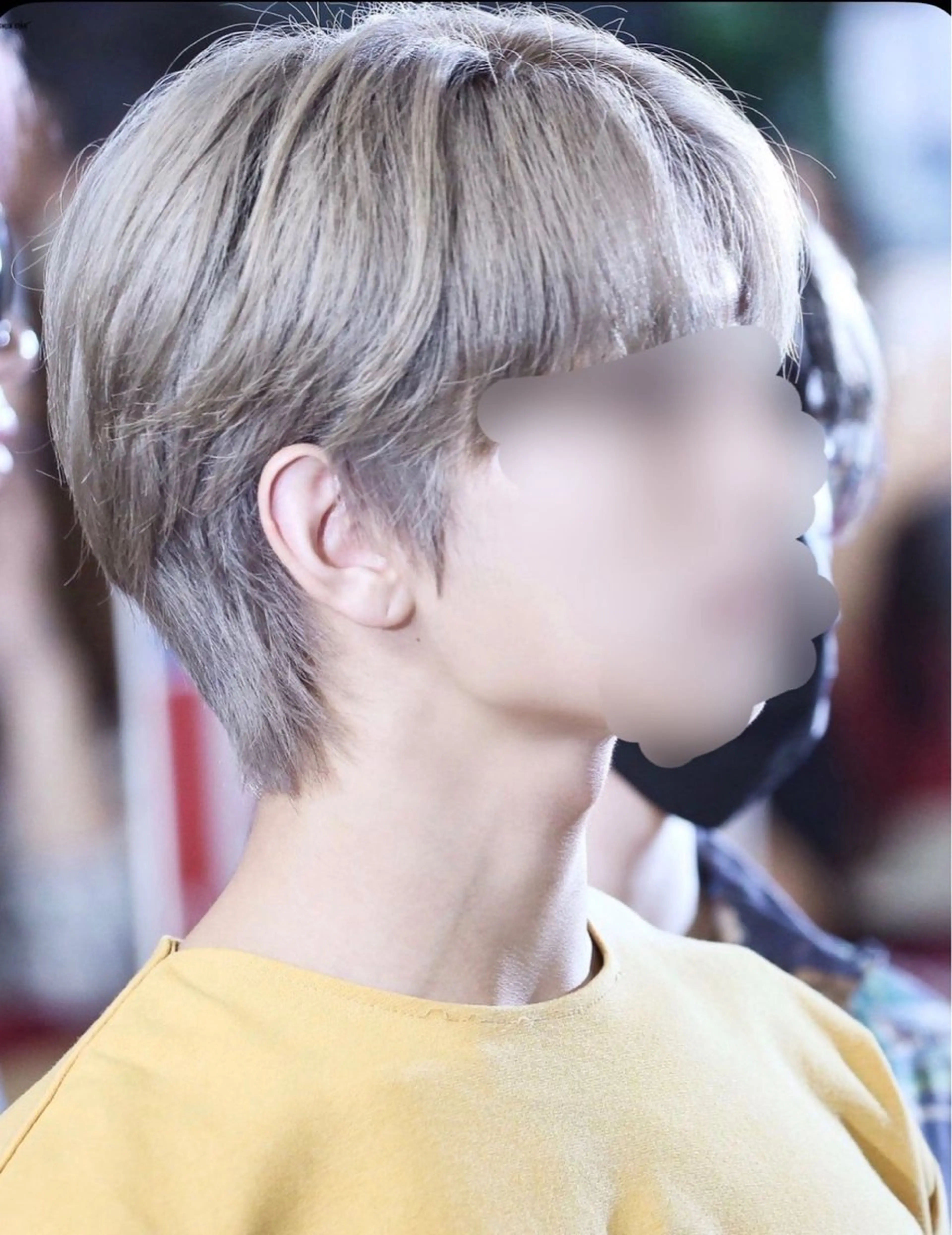 ショート カラー メンズ メンズブリーチ メンズハイトーン ブリーチ ハイトーンカラー シルバー ヘアカラー sunc所属・ハイトーン/ブリーチ /ダブルカラーのヘアスタイル