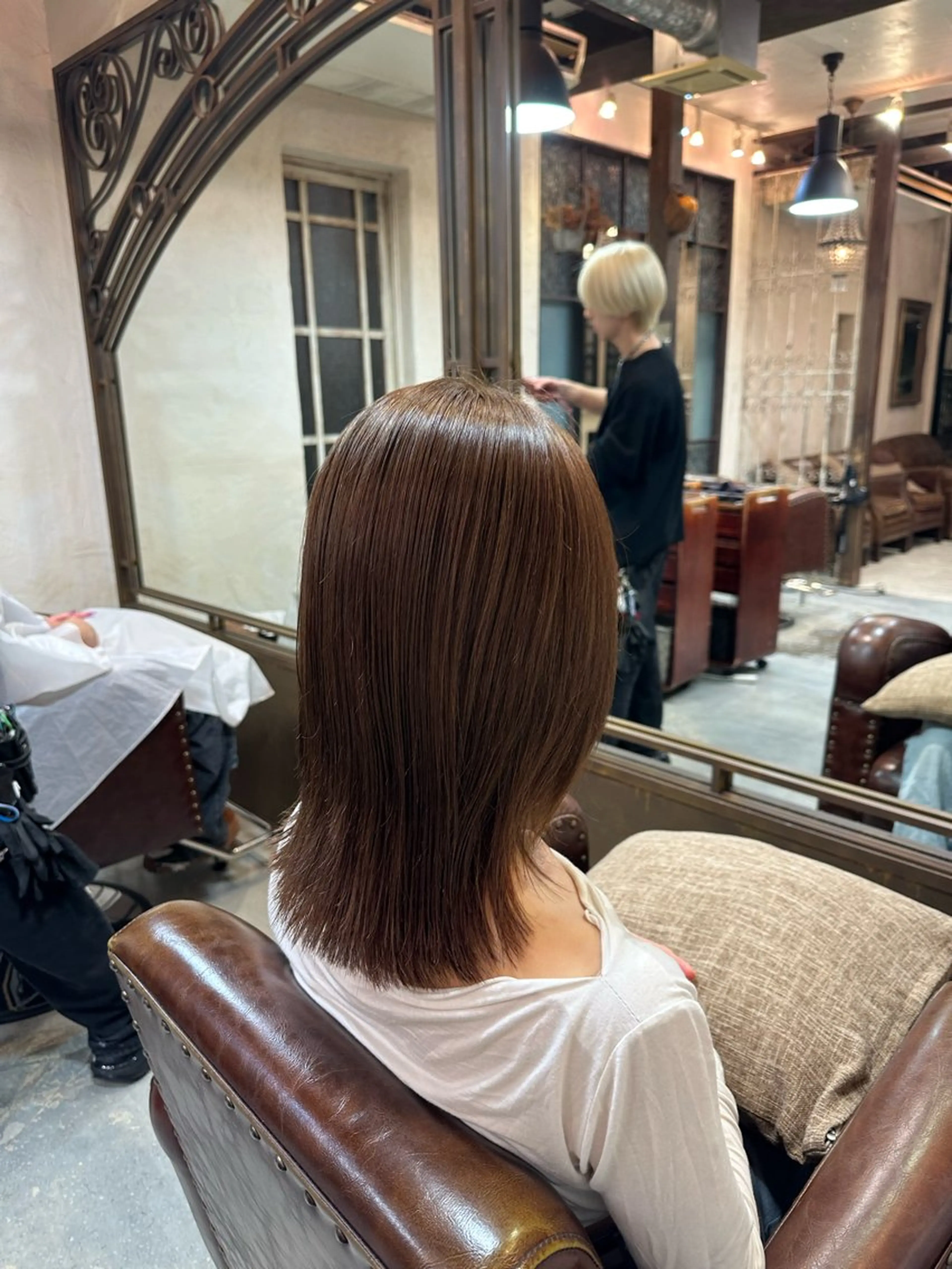 ミディアム ヘアカラー YUU Belle 表参道のヘアスタイル