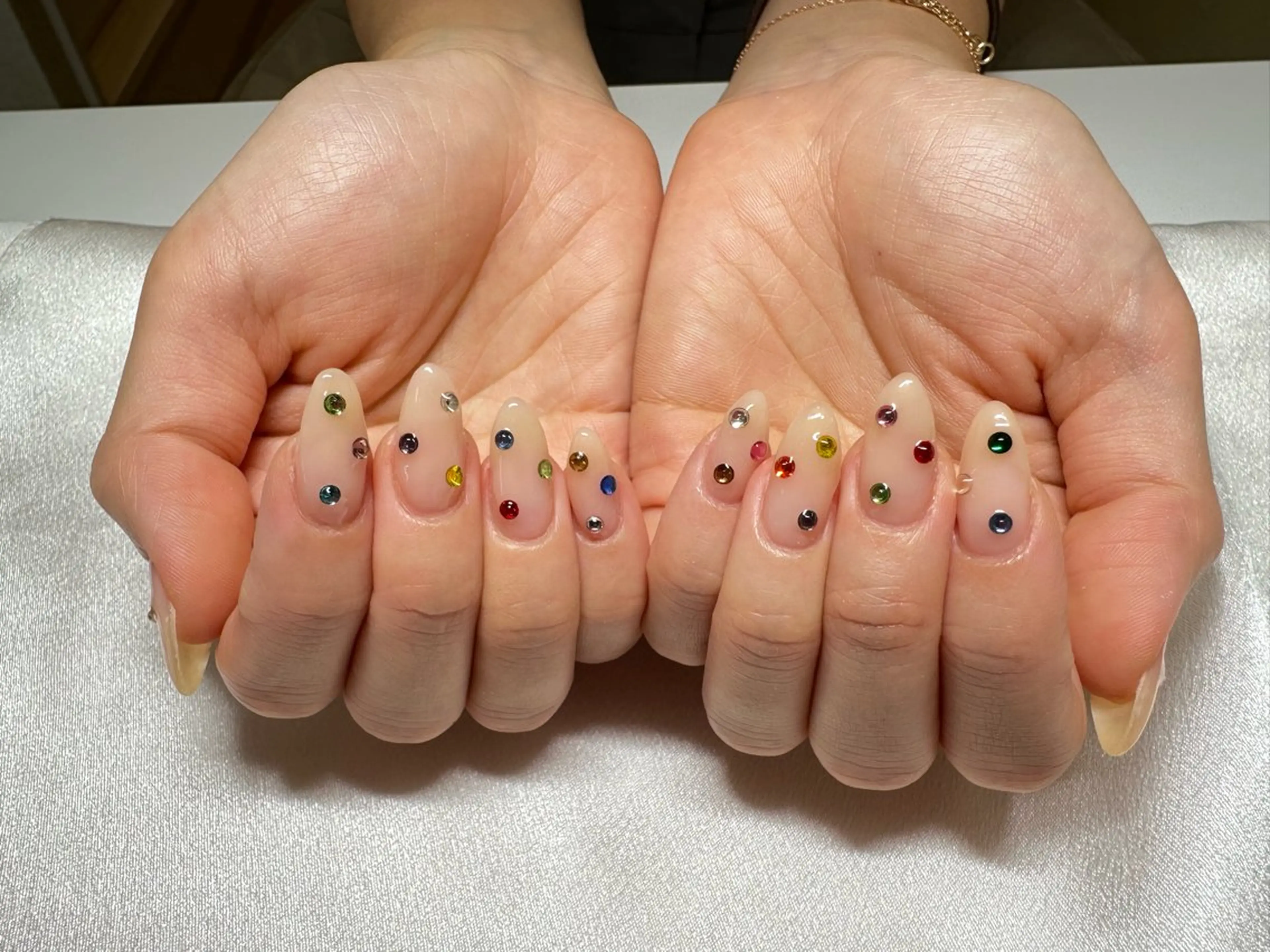ネイル ワンカラーネイル 【パラジェル・フィルイン】Nailsalon Merci東中野所属・Merci shigaのネイルデザイン
