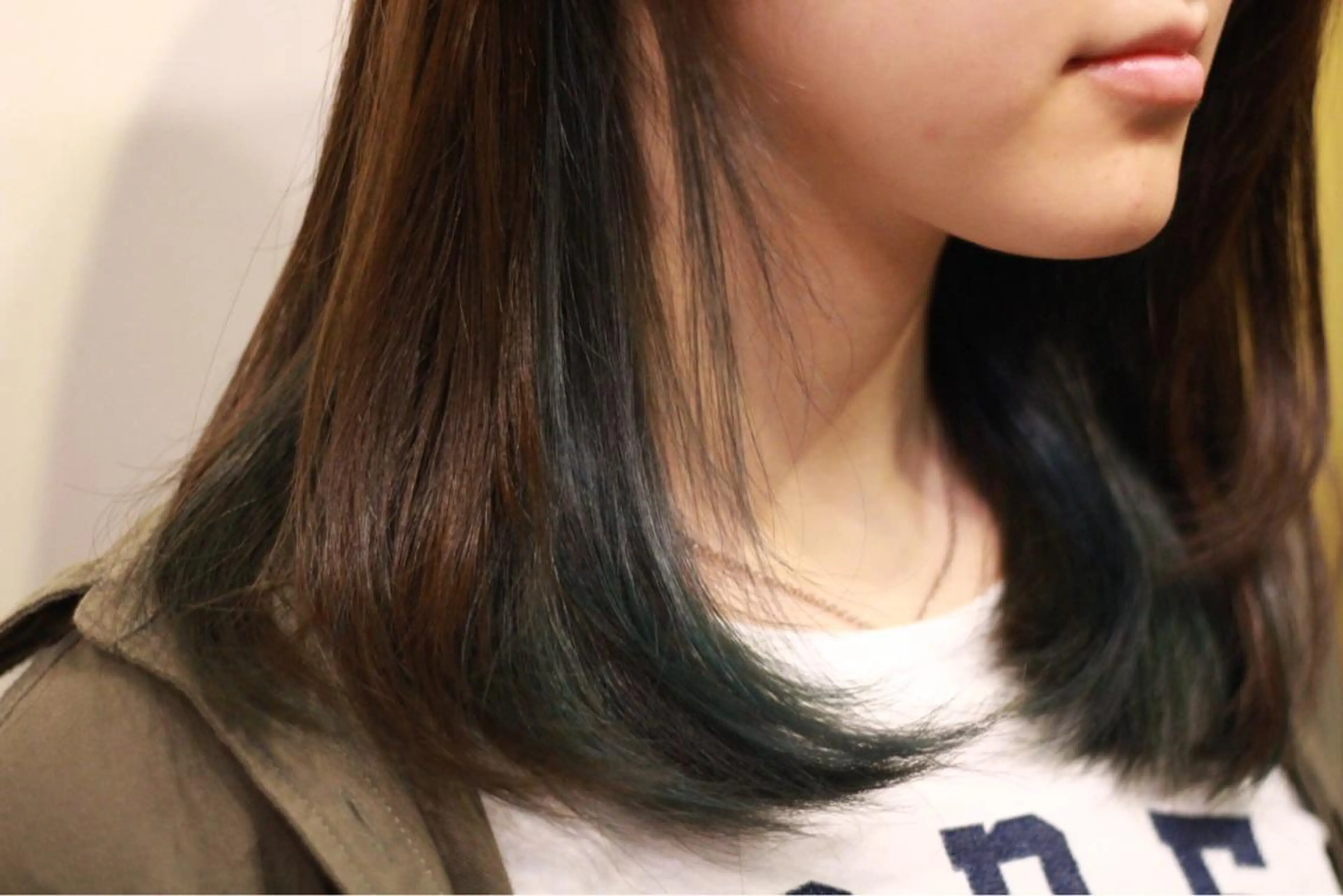 ミディアム カラー インナーカラー ミント ミントグリーン 遠藤悠大/メンズ縮毛 /メンズカットのヘアスタイル