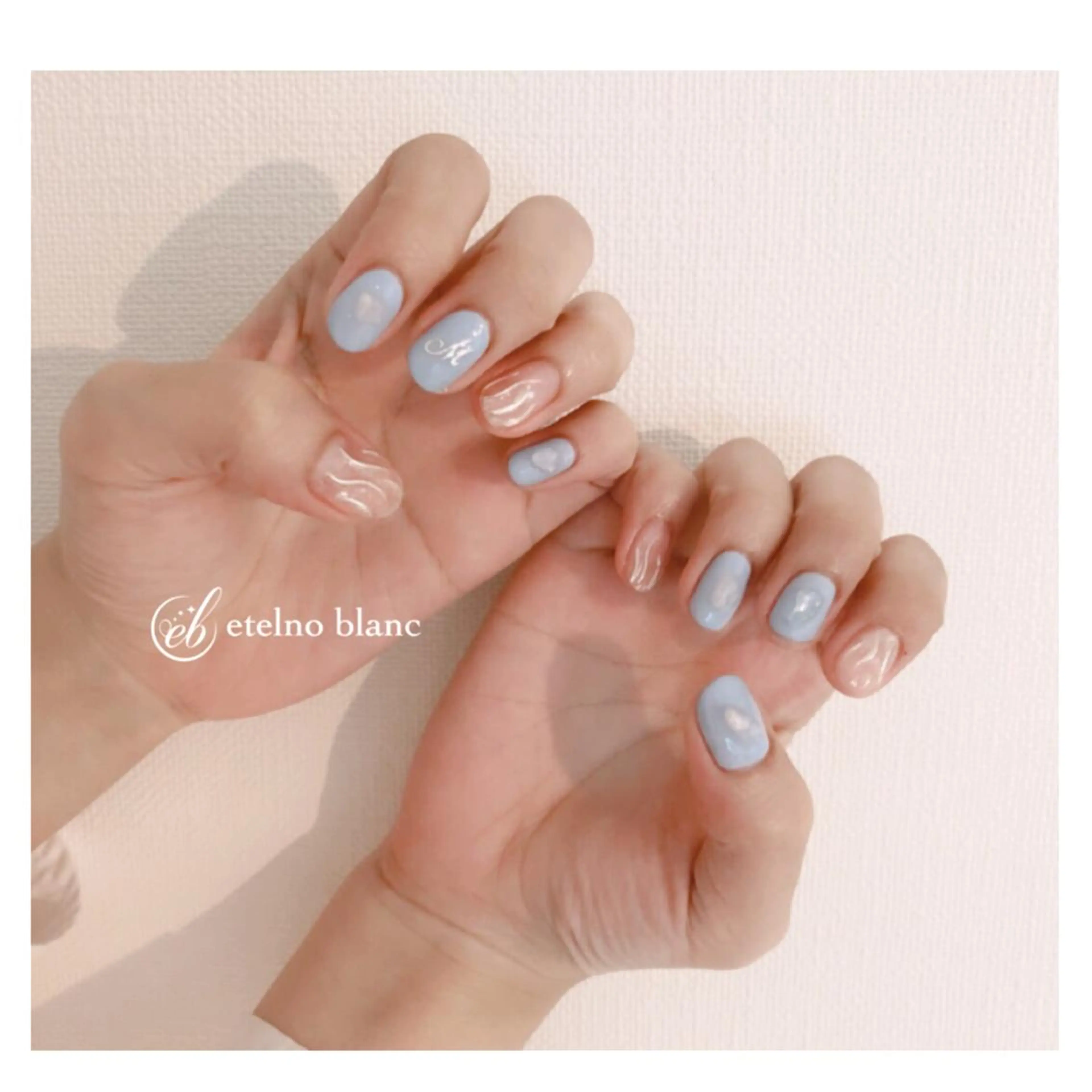 ネイル etelno blanc中目黒のネイルデザイン