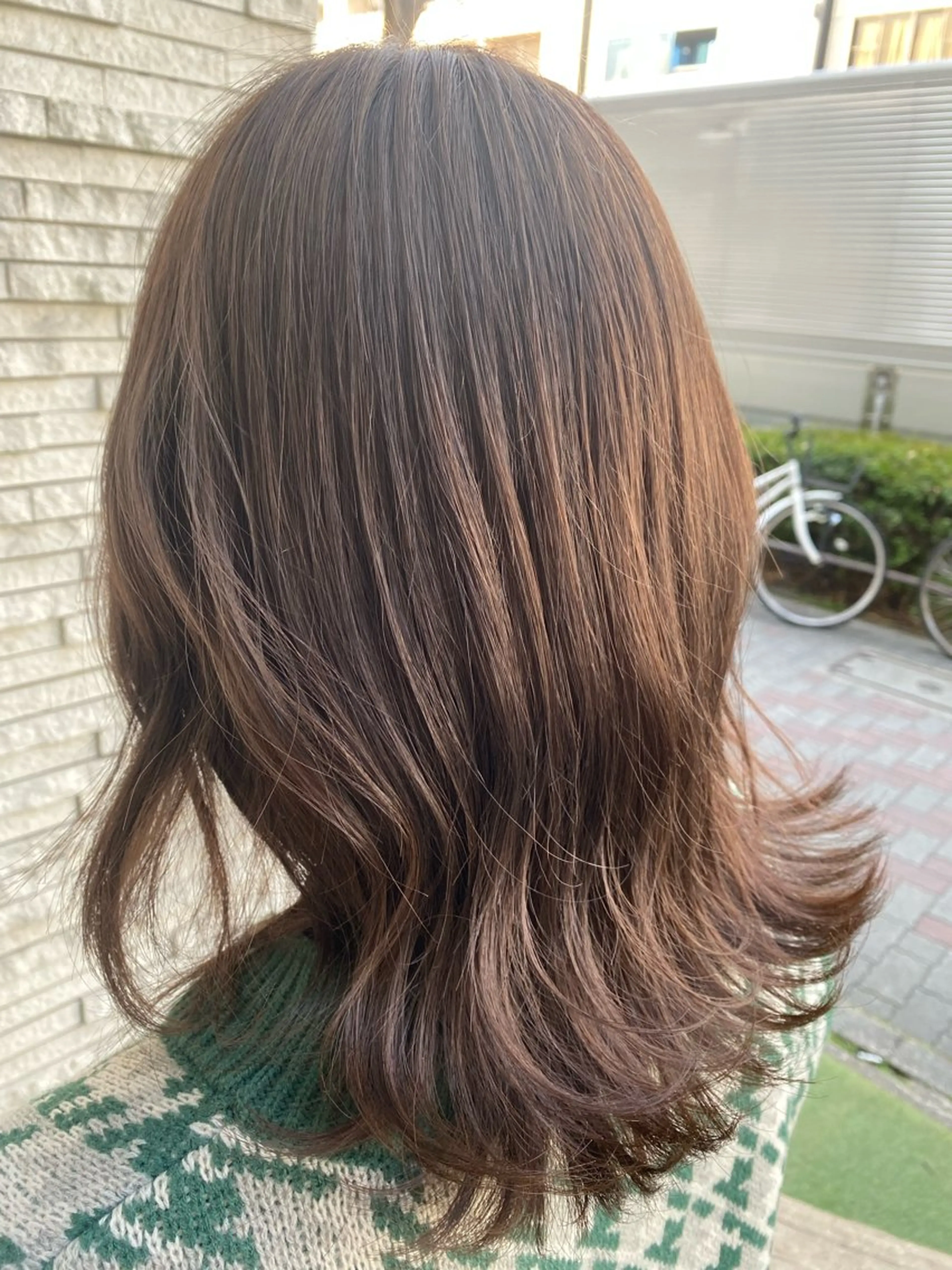 ミディアム 🐰中村 優樹🤍のヘアスタイル