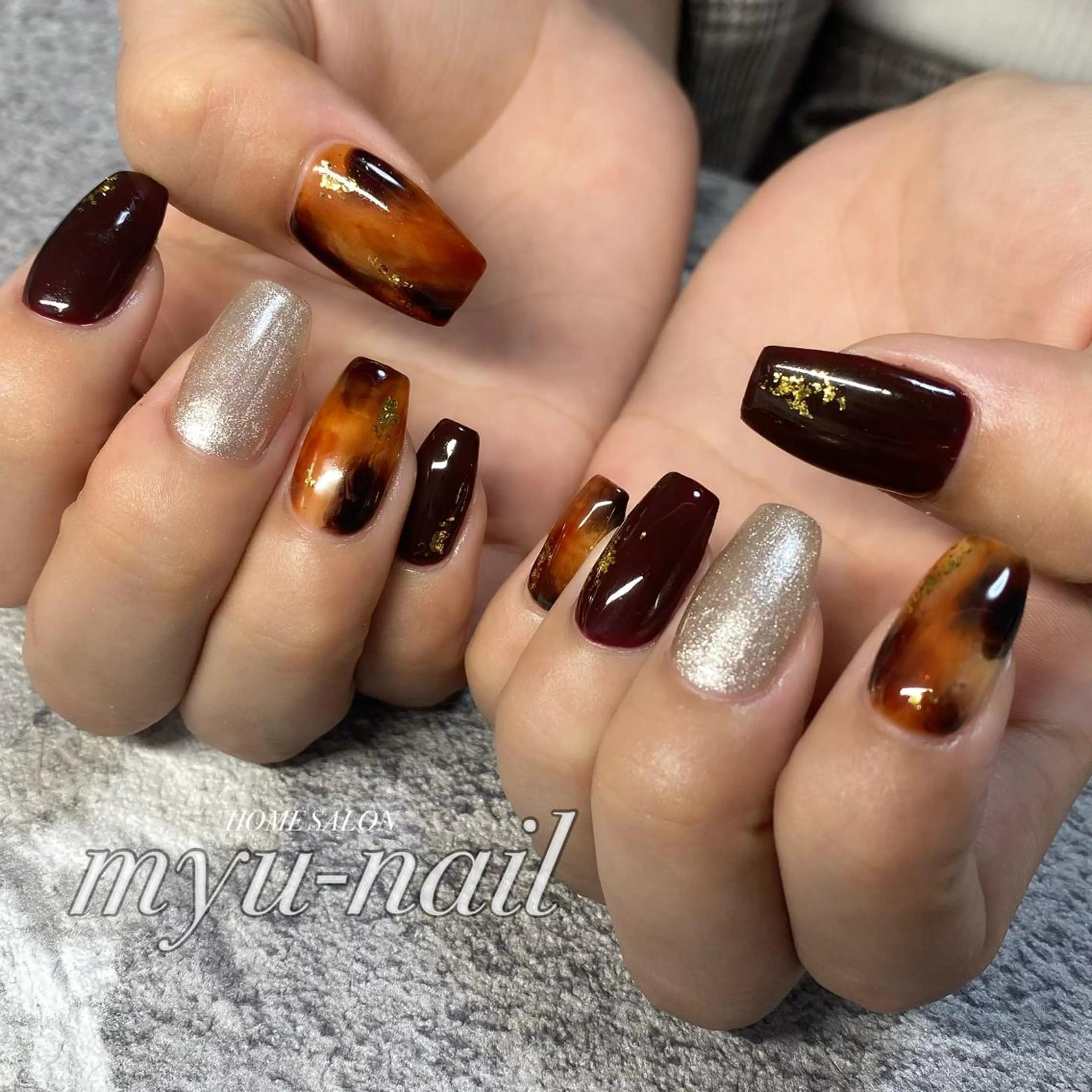 ネイル ホームサロン myu-nailのネイルデザイン