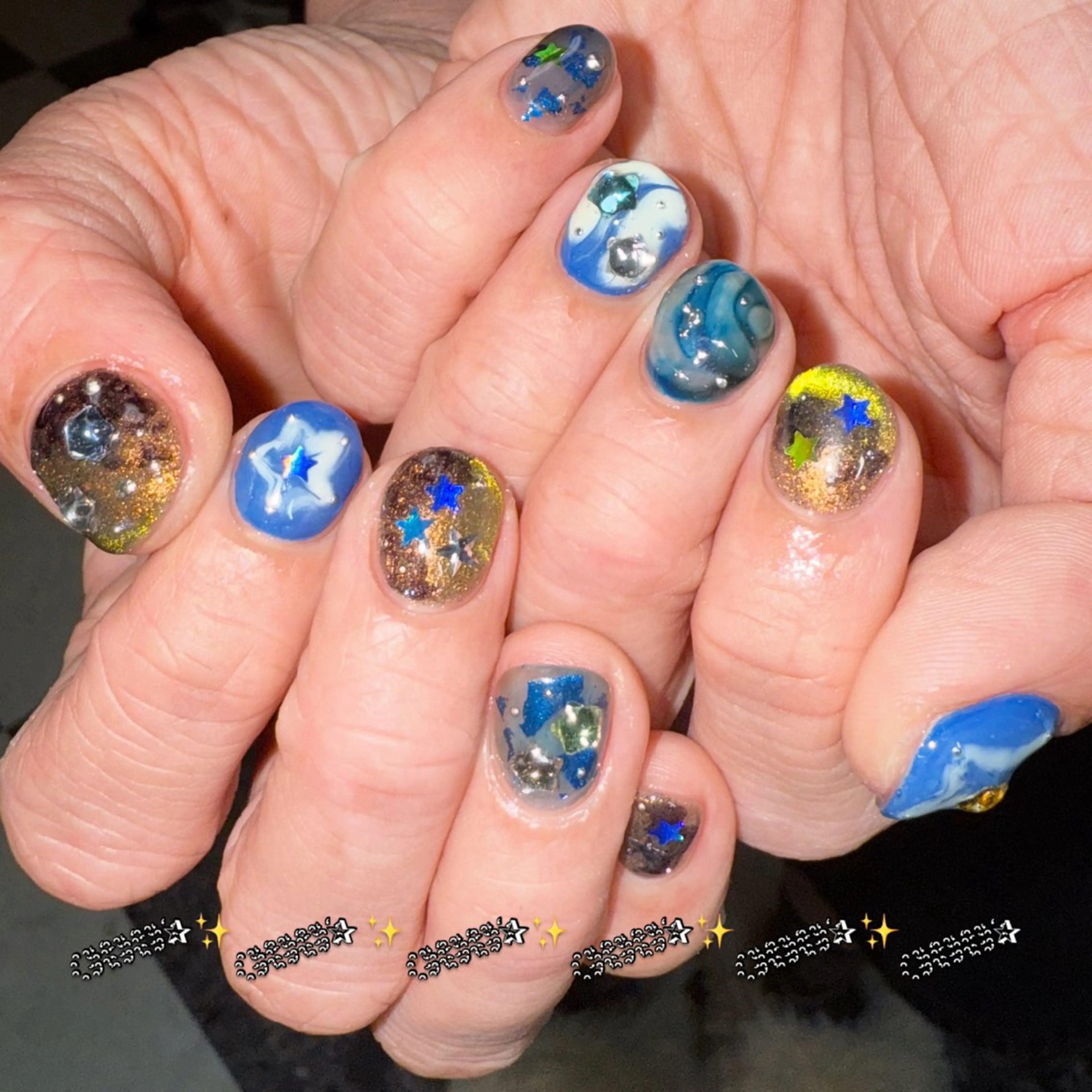 ネイル シンプルネイル ハンドネイル posa nail モエミのネイルデザイン