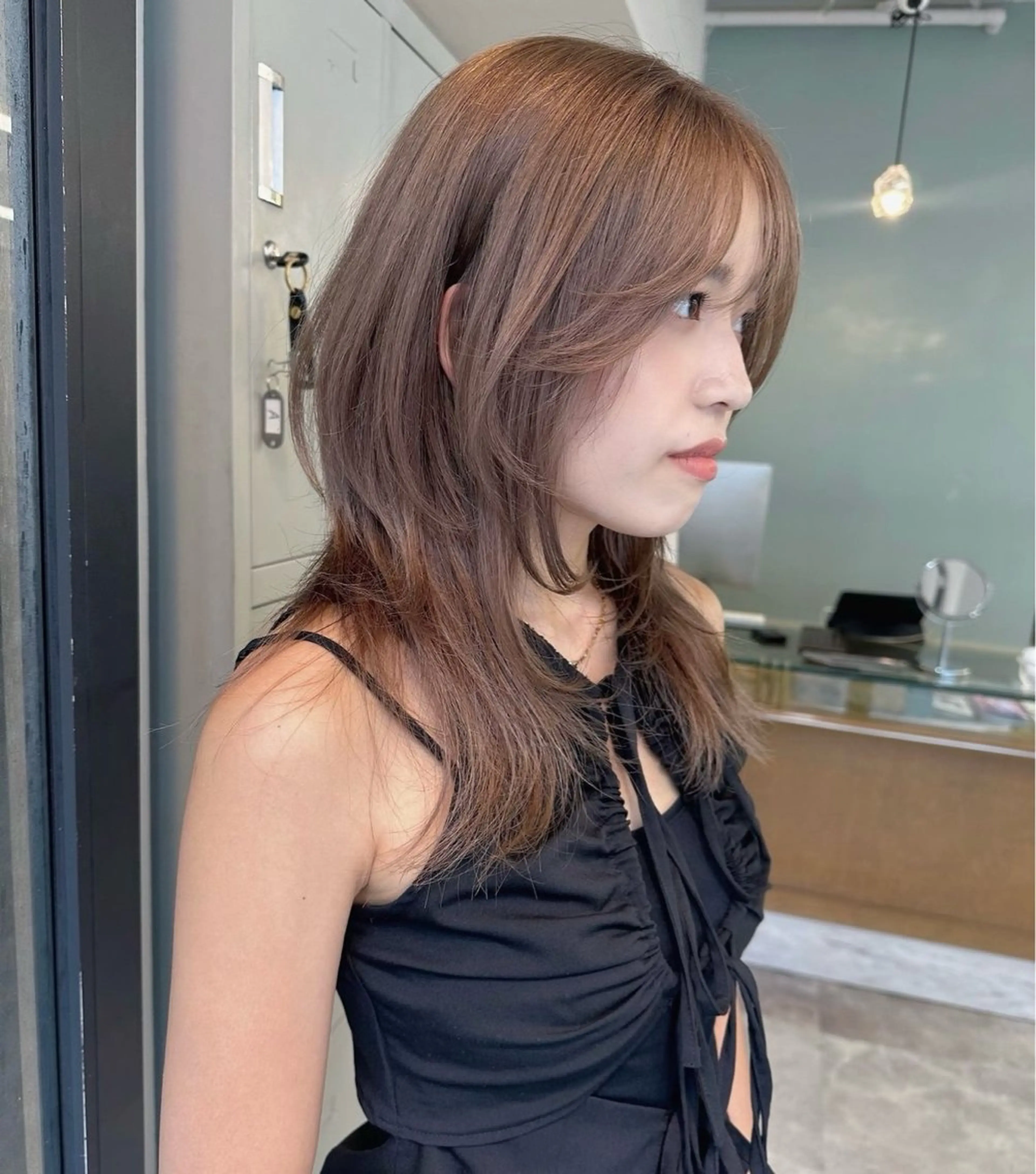 セミロング 🪞艶髪ハイトーン Maya🪞のヘアスタイル