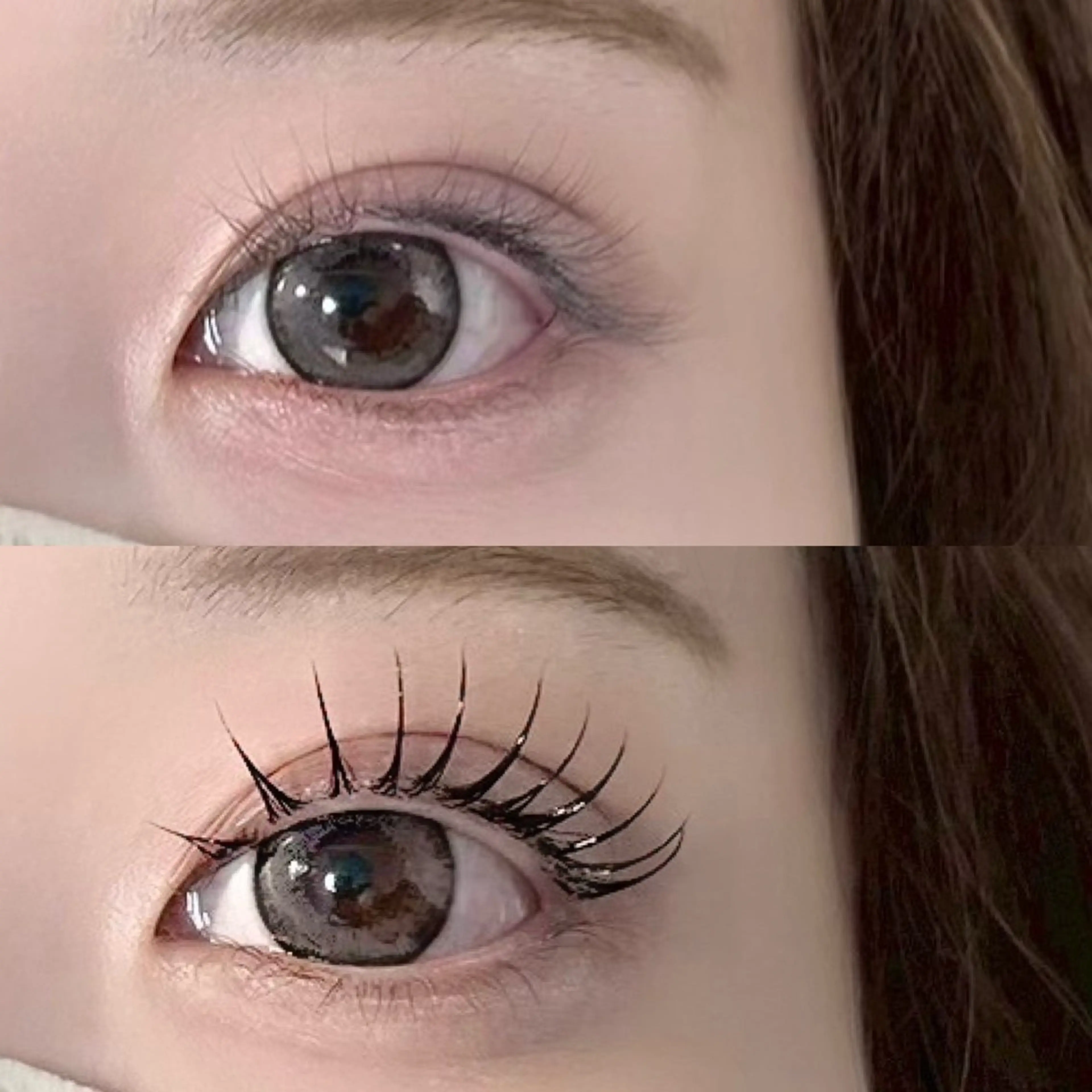 ✨アパリジェンヌラッシュリフト（上パーマ）＋アイブロウwax✨の写真