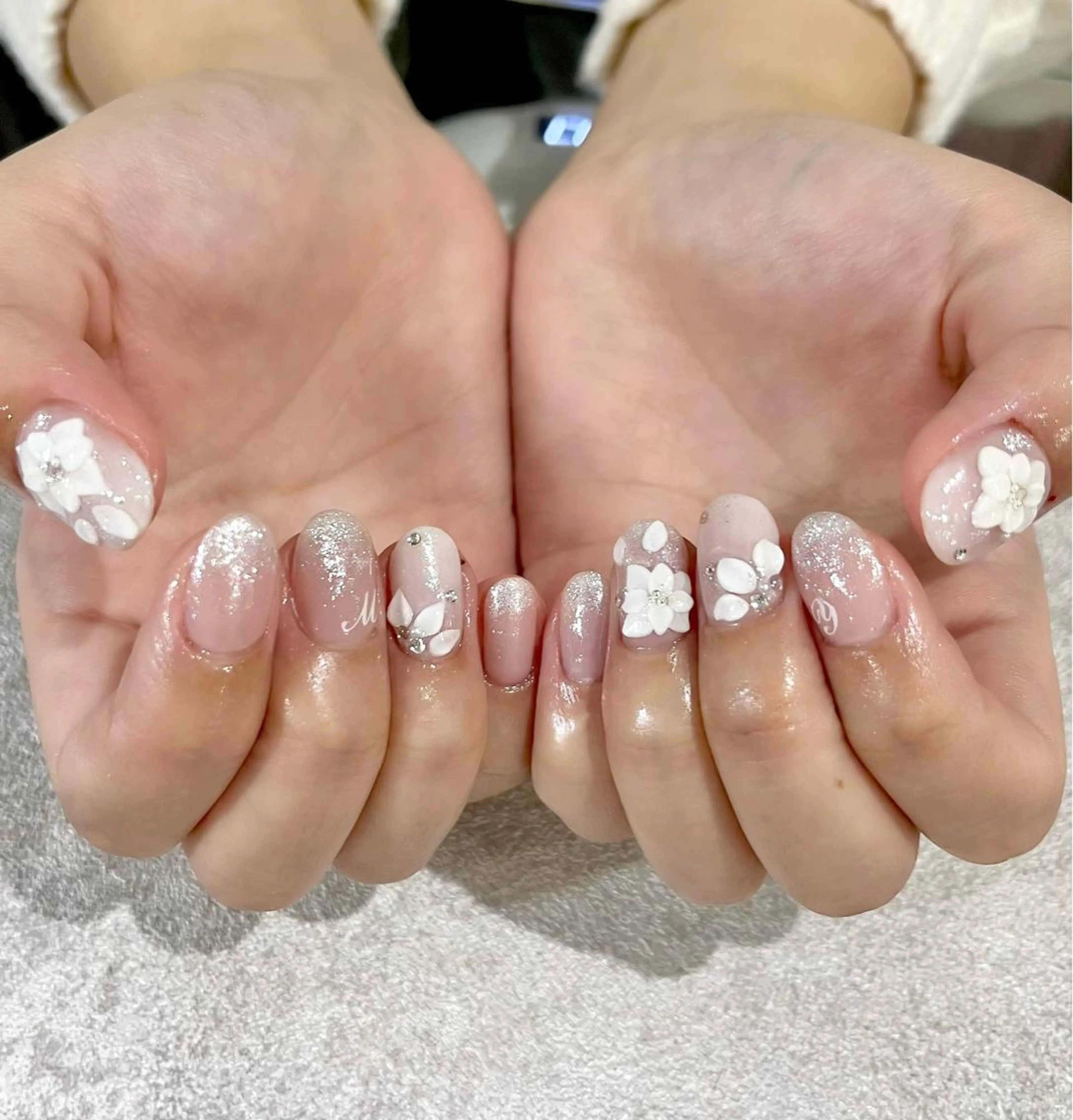 ネイル ブライダルネイル ハンドネイル Nail Salon　Ｋのネイルデザイン