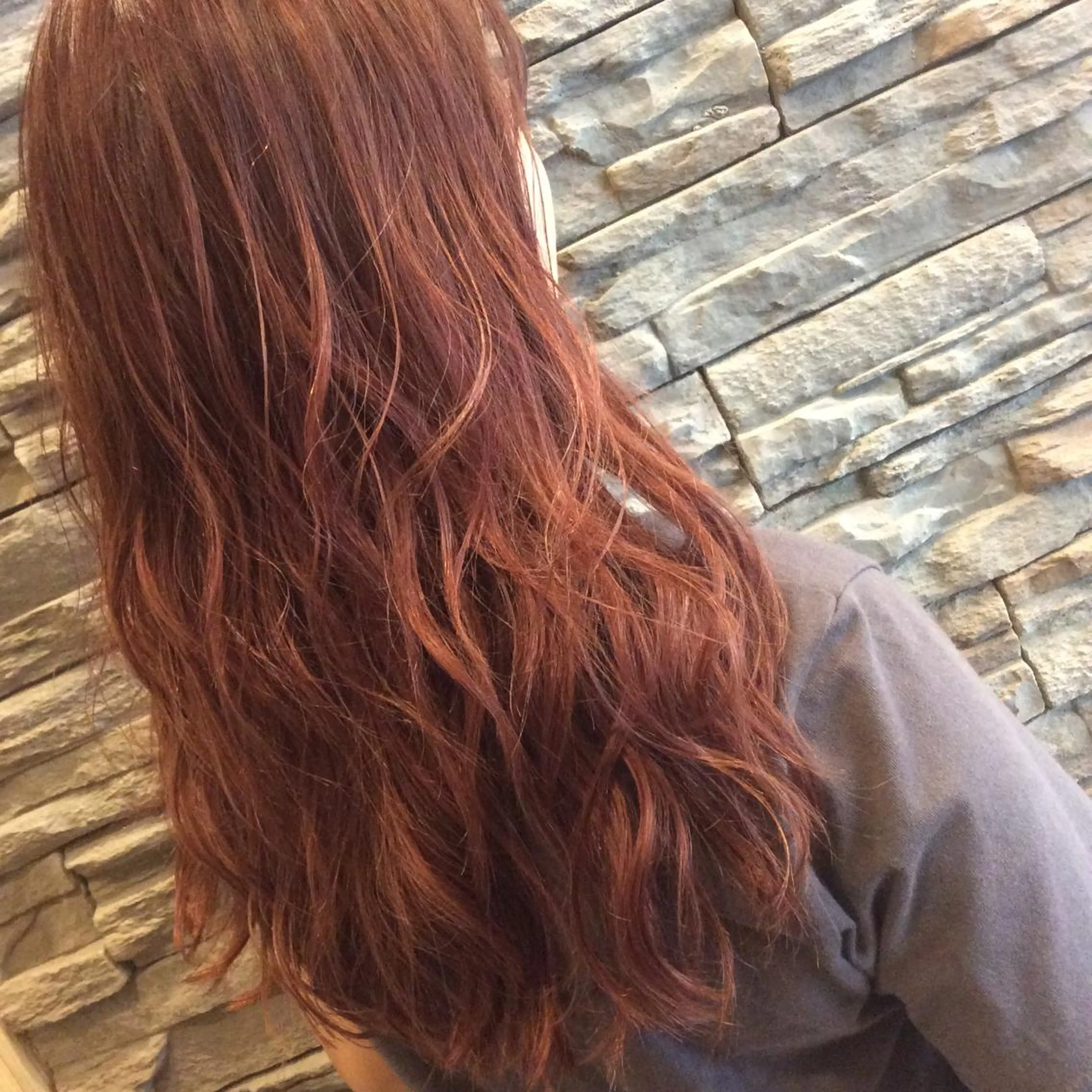 ロング カラー ヘアアレンジ ヘアカラー トリートメント Fika所属・佐藤 匠のヘアスタイル
