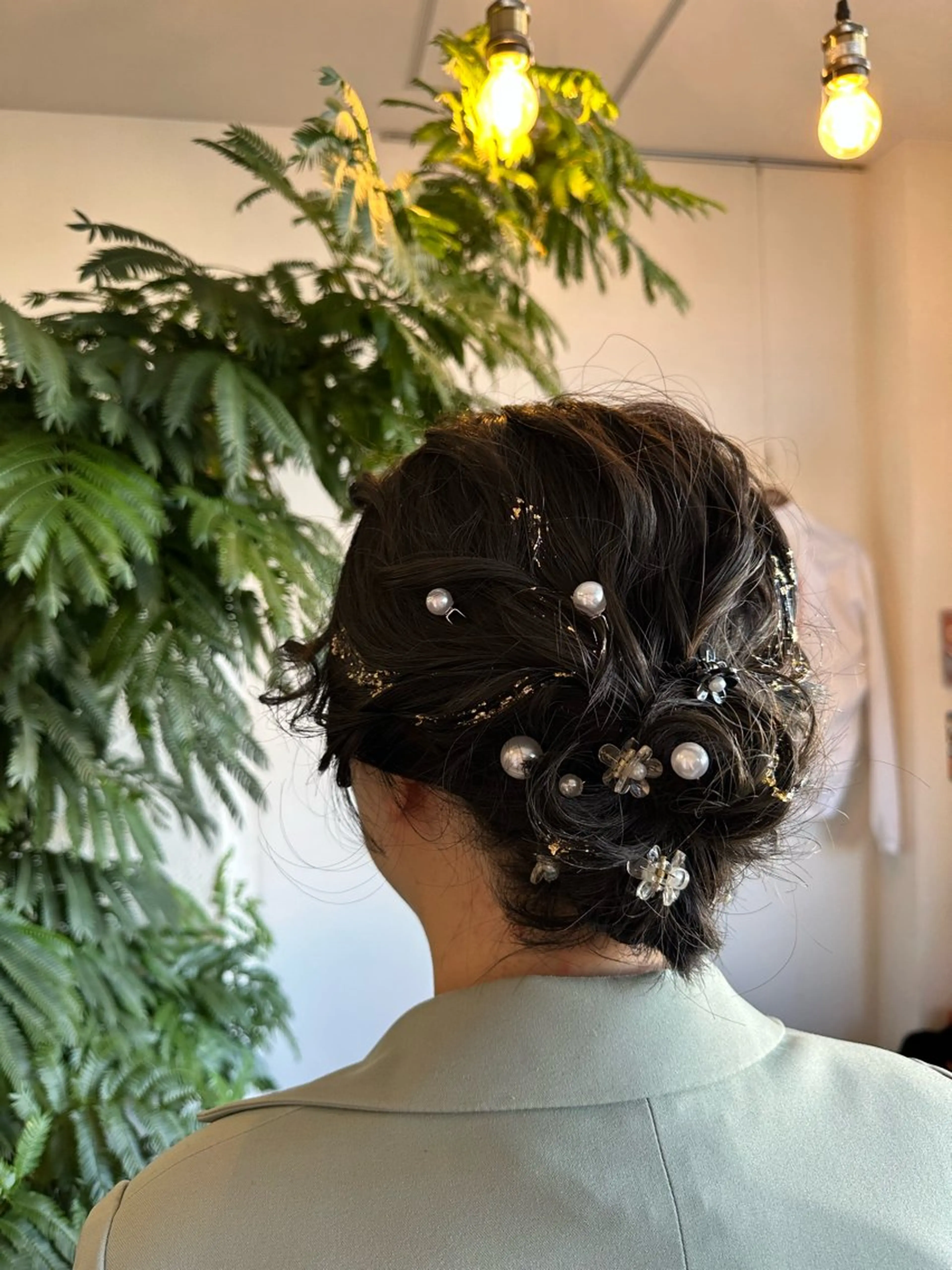 ヘアアレンジ ヘアセット GENE CUTCLUB所属・岩村 夏姫のヘアスタイル