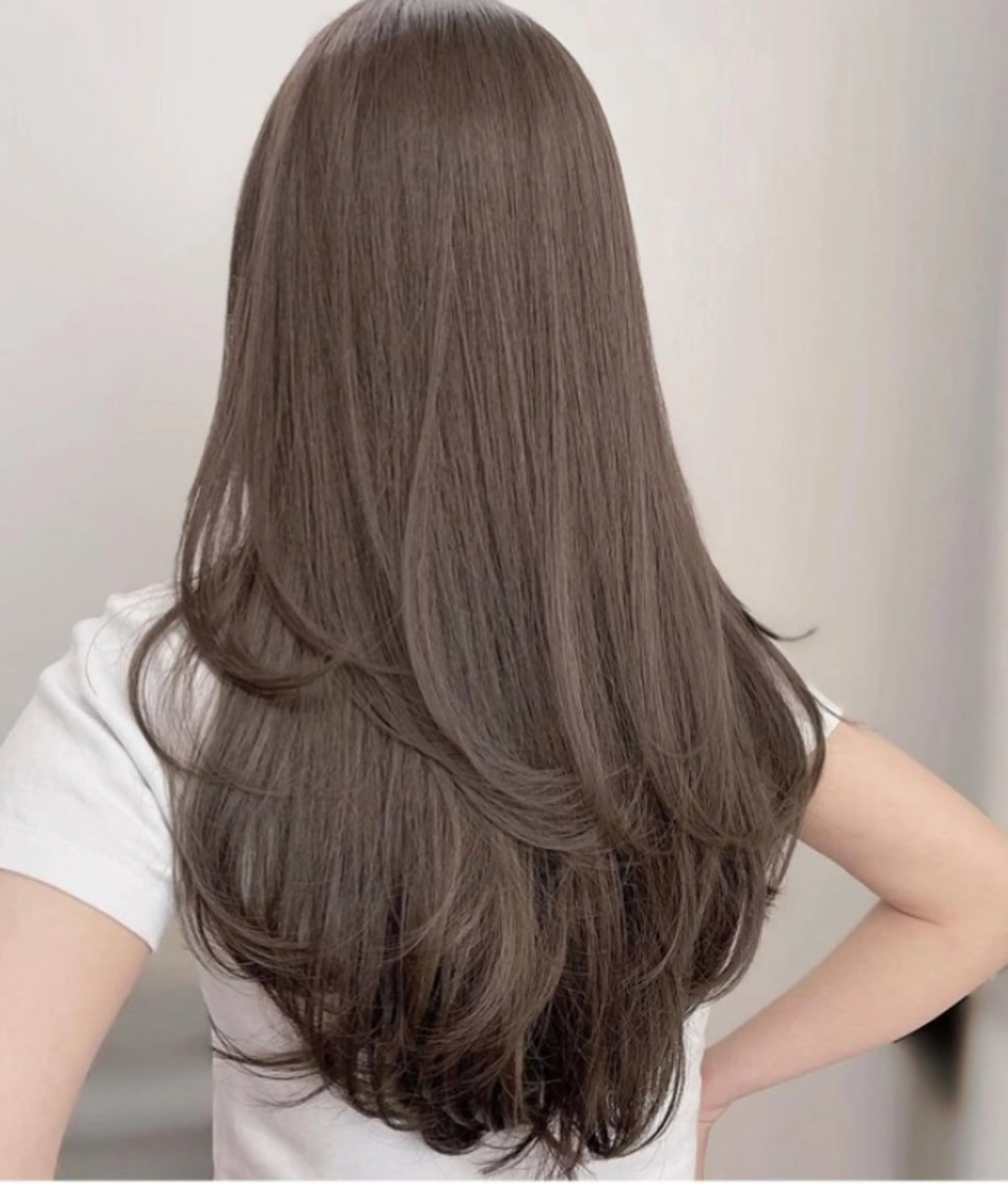 セミロング カラー レイヤーカット HOUSE所属・メンズカット ナチュラル／ふれあのヘアスタイル