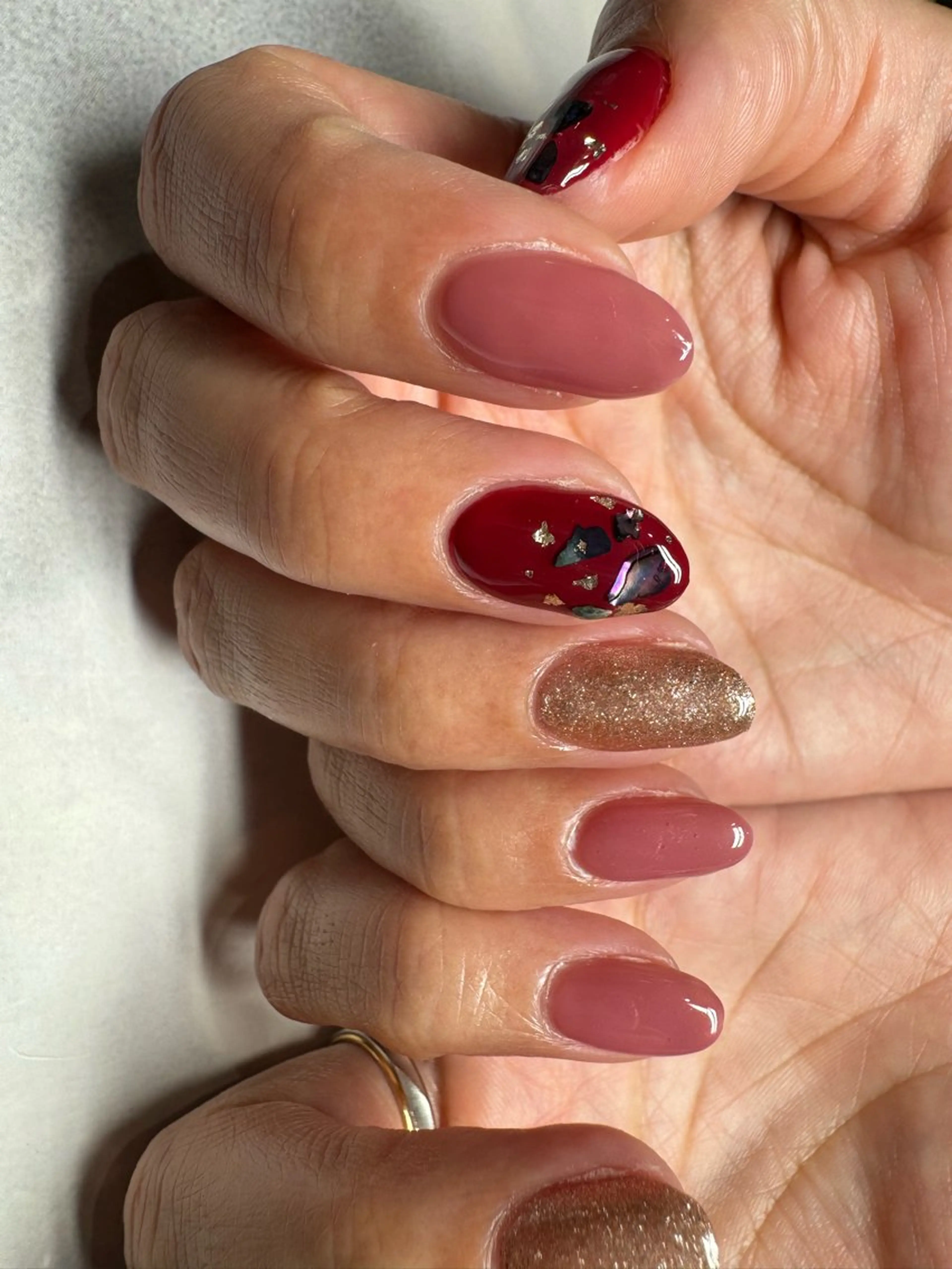 ネイル ハンドネイル 原田joieange 心斎橋店のネイルデザイン