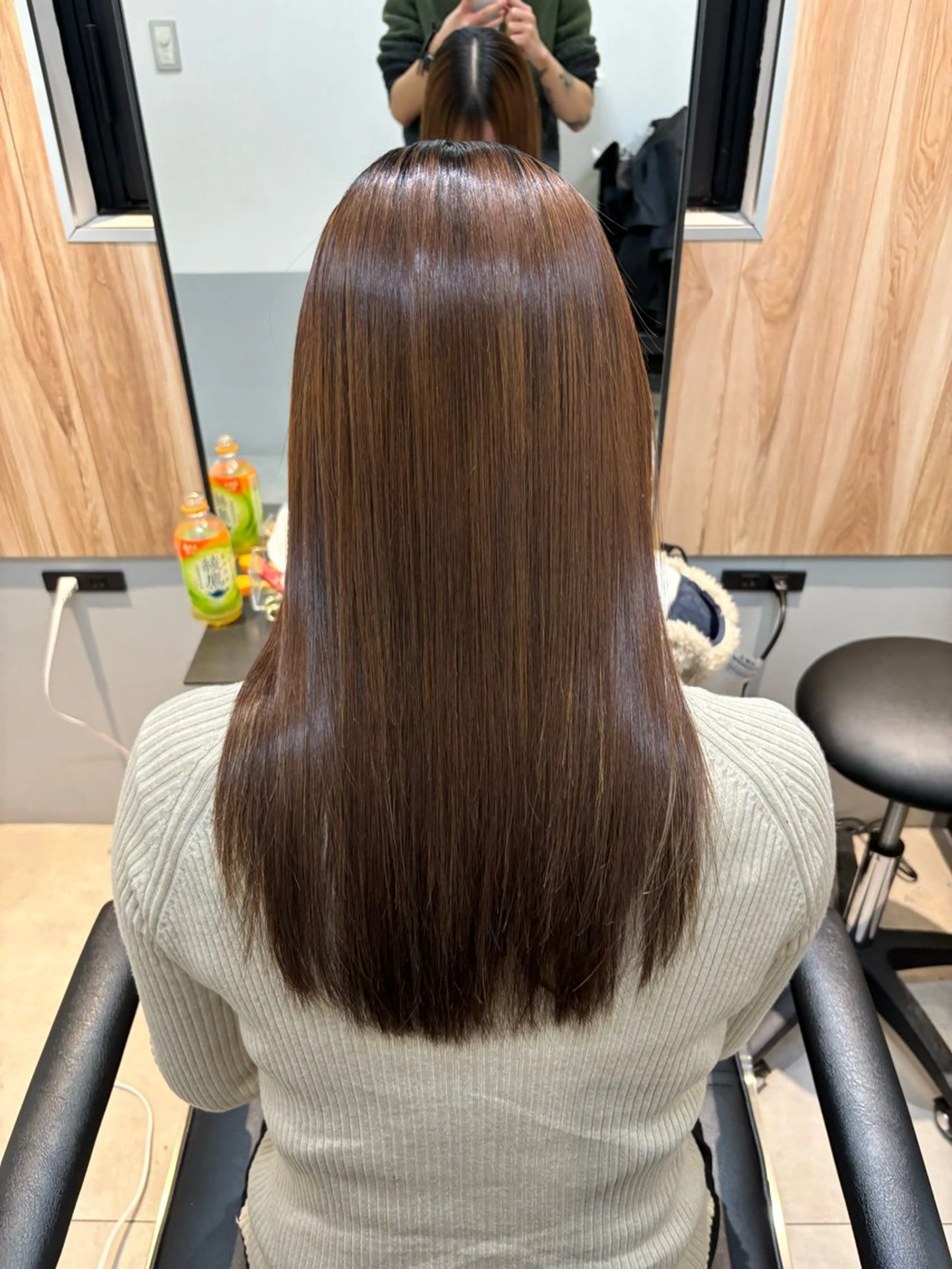 ロング BEL髪質改善&カラ ー🩵元町KAZUAのヘアスタイル