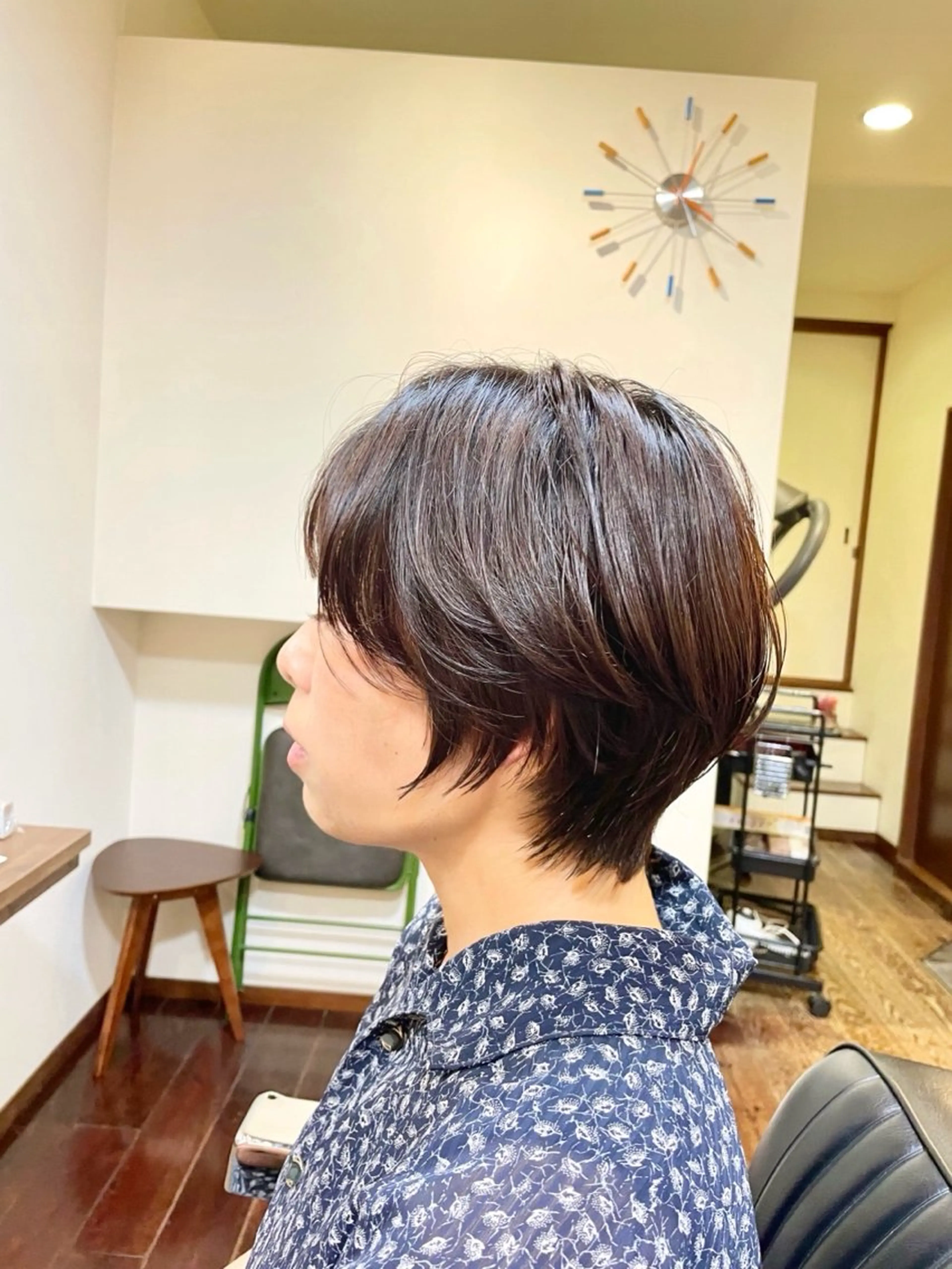 ショート くびれヘア ショートヘア ヘアサロンチロル所属・中川 淳一朗のヘアスタイル