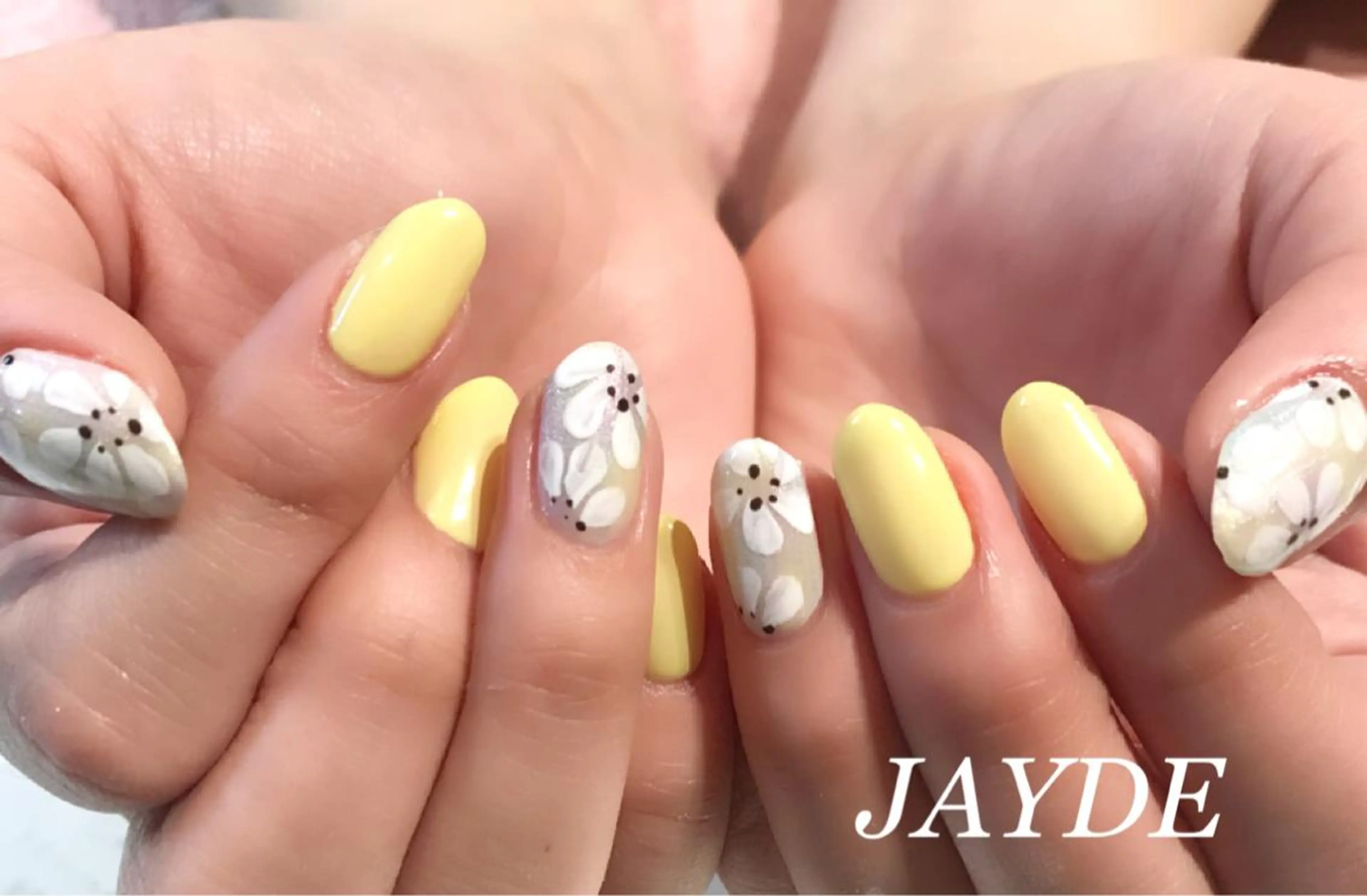 ネイル アートネイル フラワーネイル JAYDE ジェイドのマツエク・マツパデザイン