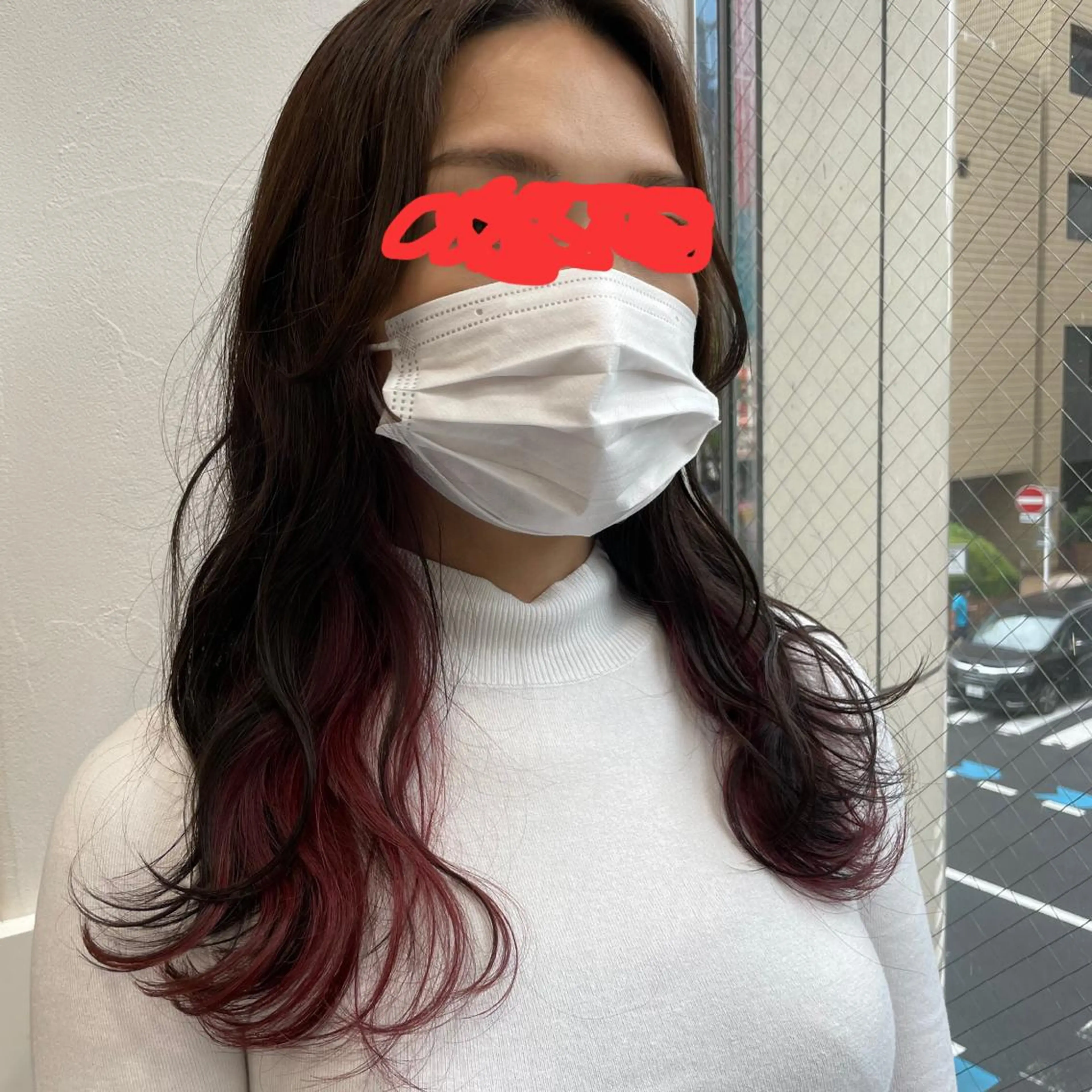 ロング カラー インナーカラー カット ヘアカラー ヘアセット 🌼杉田 胡桃🌼のヘアスタイル