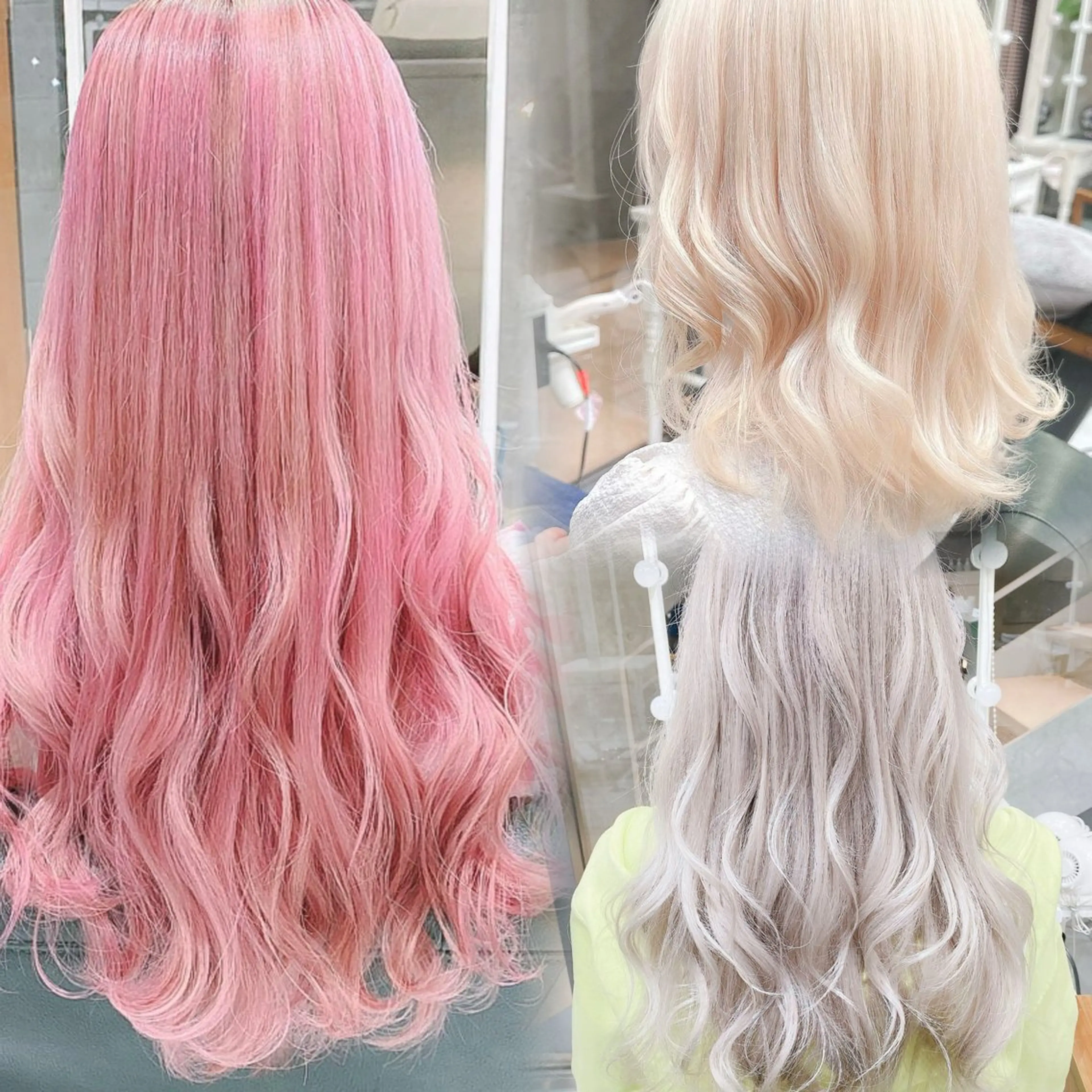 🌟ハイトーンを目指す方🌟〈ケアブリーチ2回〉+カラー+うる艶トリートメント〔ブリーチ2回込み〕の写真