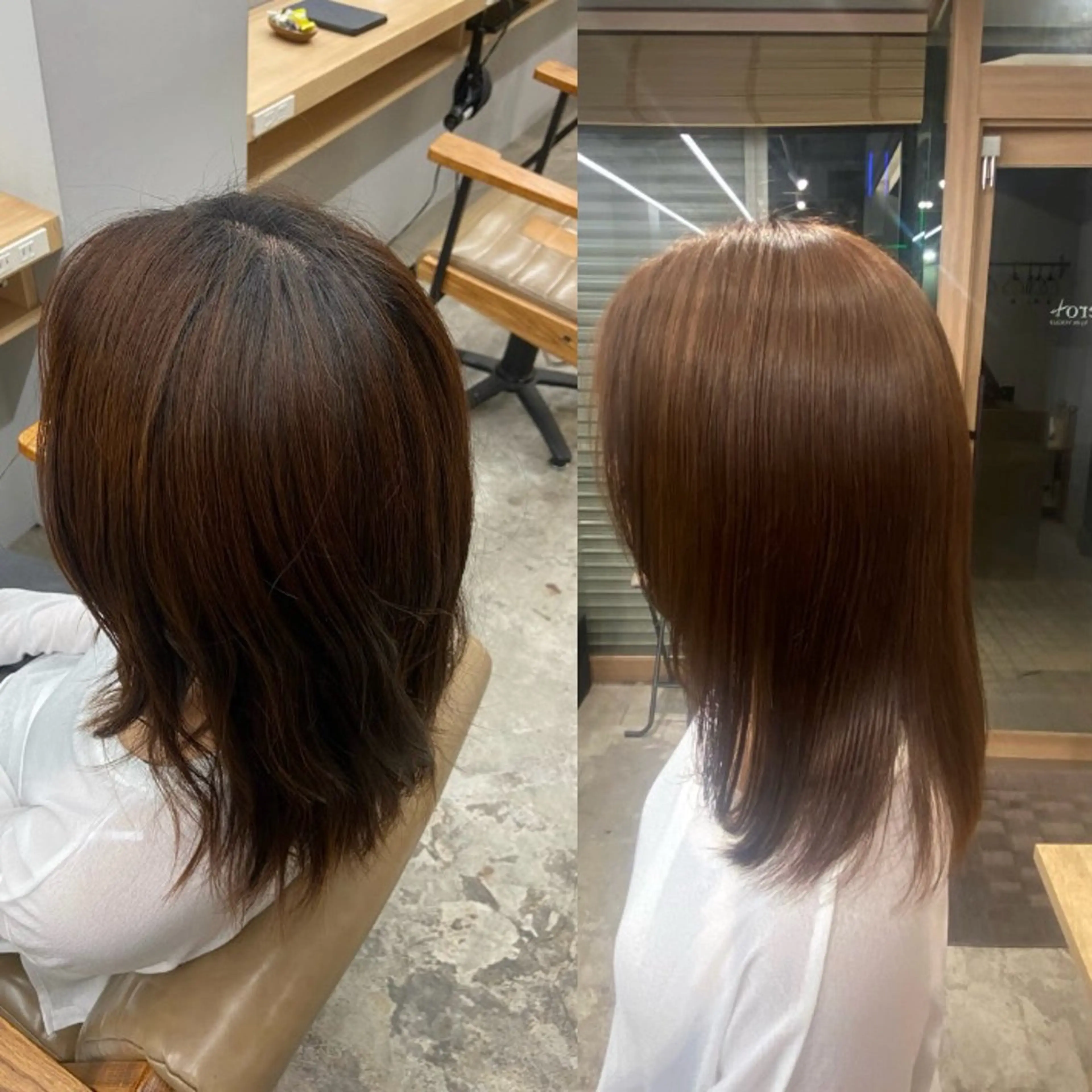 ミディアム EGO 池袋 RIO🖤⋆͛*͛のヘアスタイル