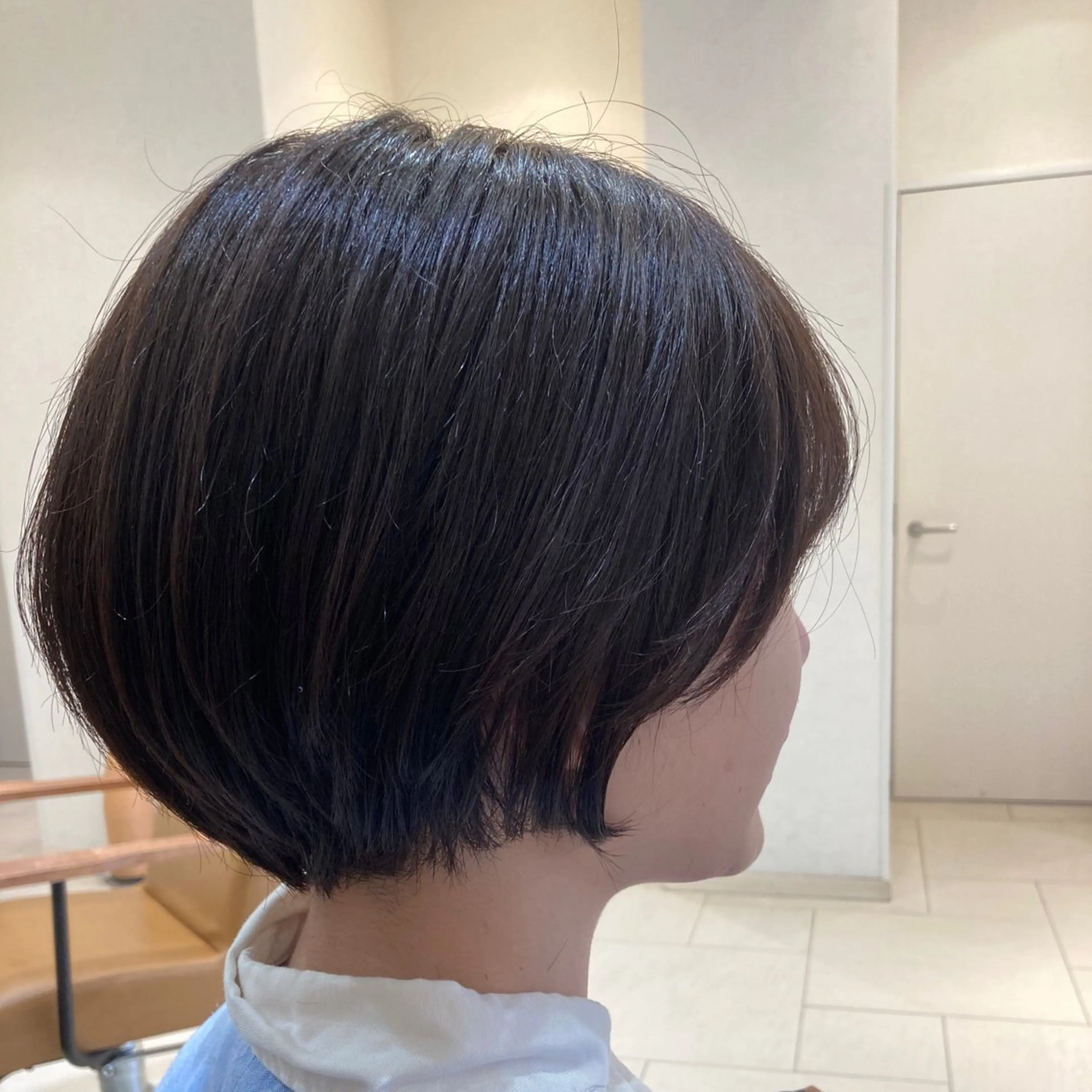 ショート オオダテ　シノミ 大人ショートのヘアスタイル