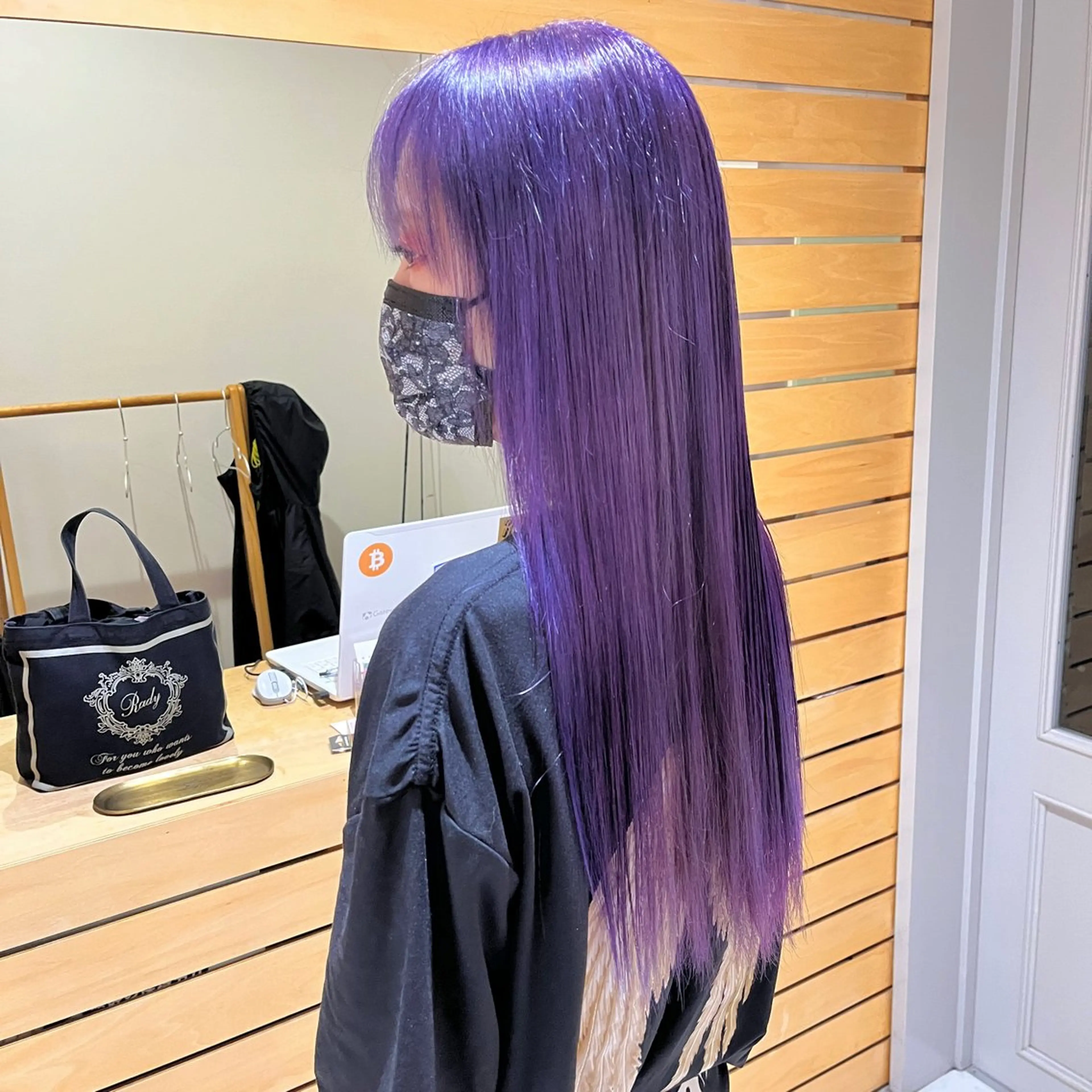 ロング カラー ブリーチ ヘアカラー トリートメント RUBEUS【ルベウス】所属・✨艶々カラー🎨 杉本賢人のヘアスタイル