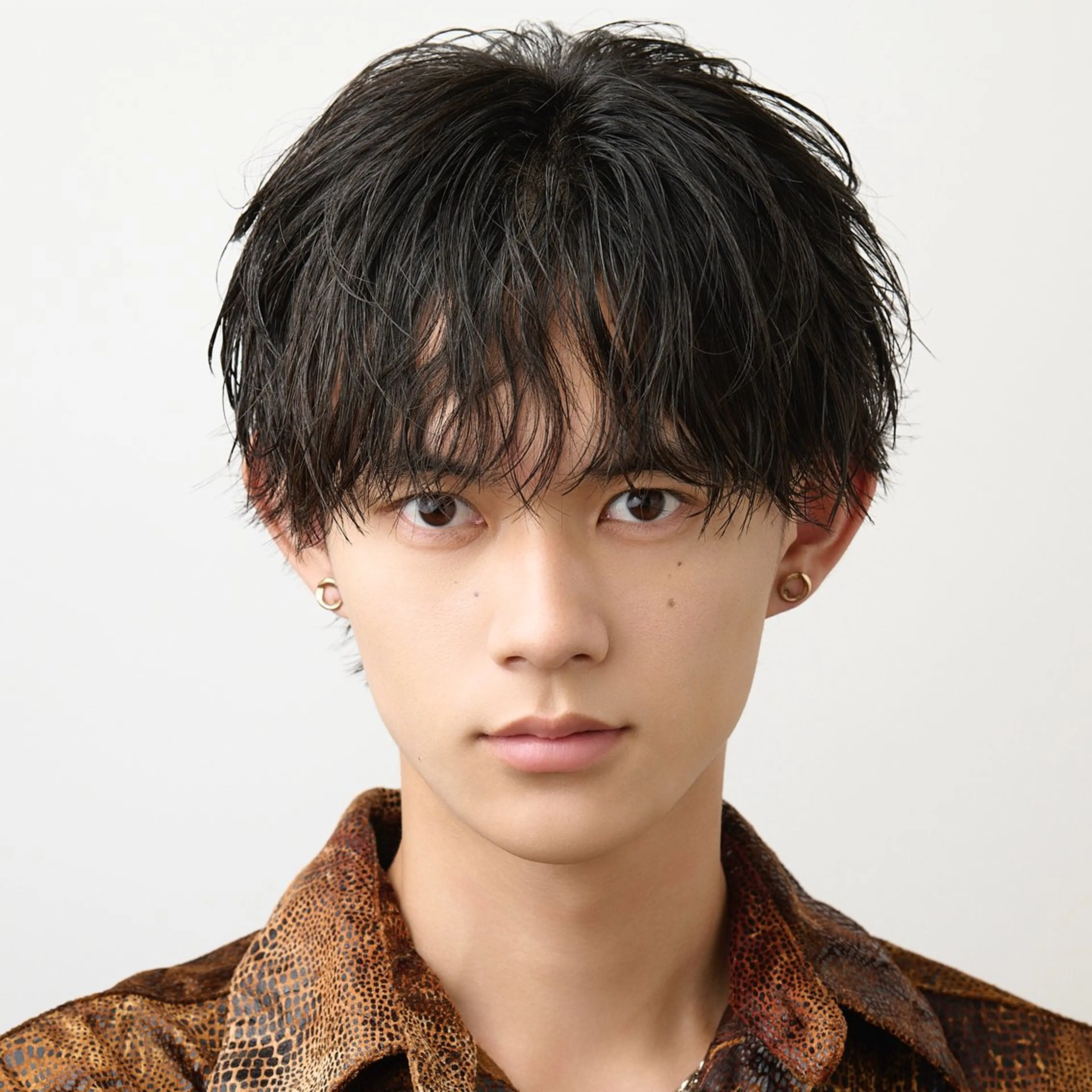 【期間限定】人気Ｎｏ.1メニュー波巻きパーマ🔥メンズカット＋パーマ＋オリジナルトリートメント＋炭酸泉＋スタイリングの写真