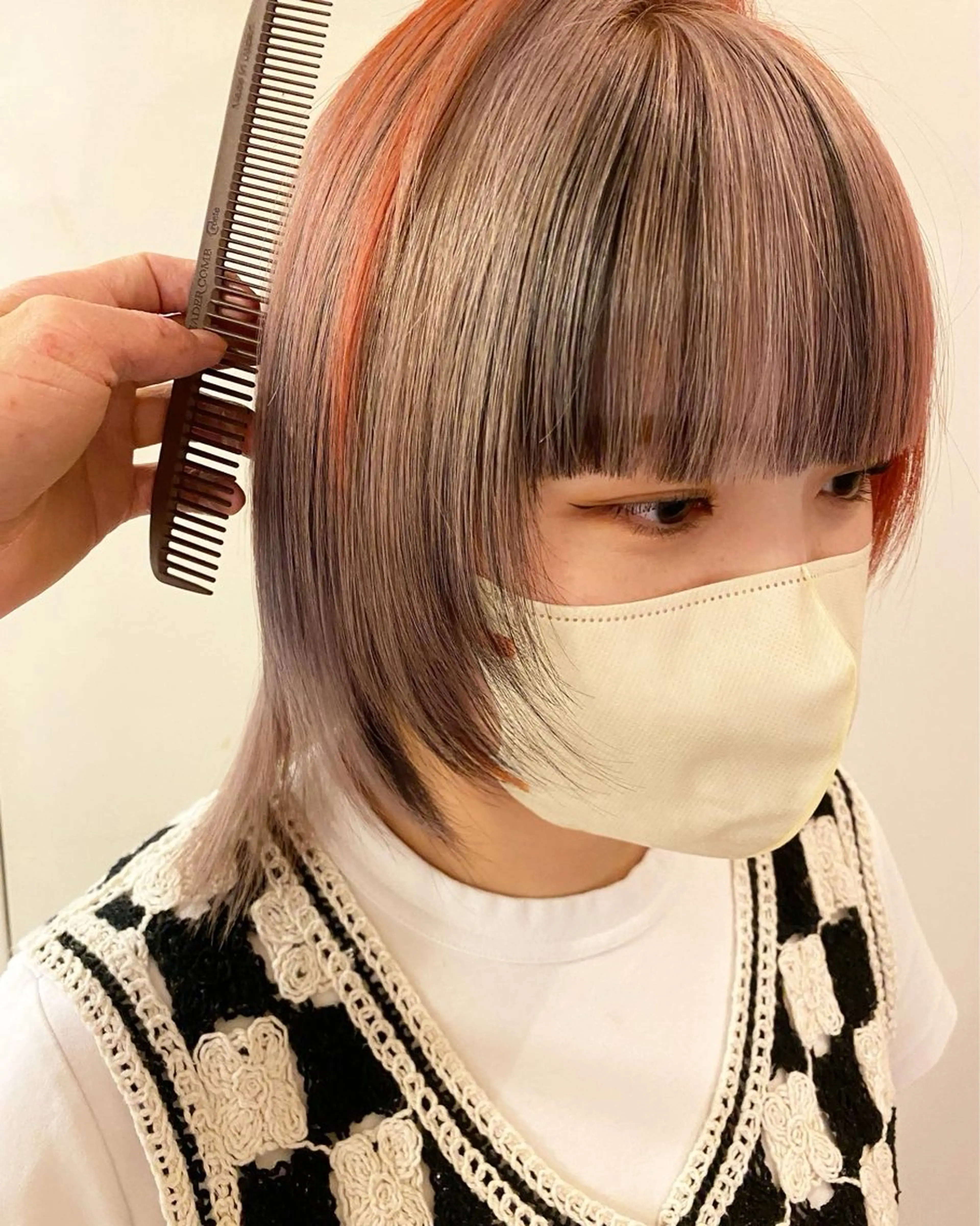 ショート カラー GO TO DAY SHAIRE SALON SHIBUYA SOL所属・マンツーマン渋谷 早坂僚太のヘアスタイル