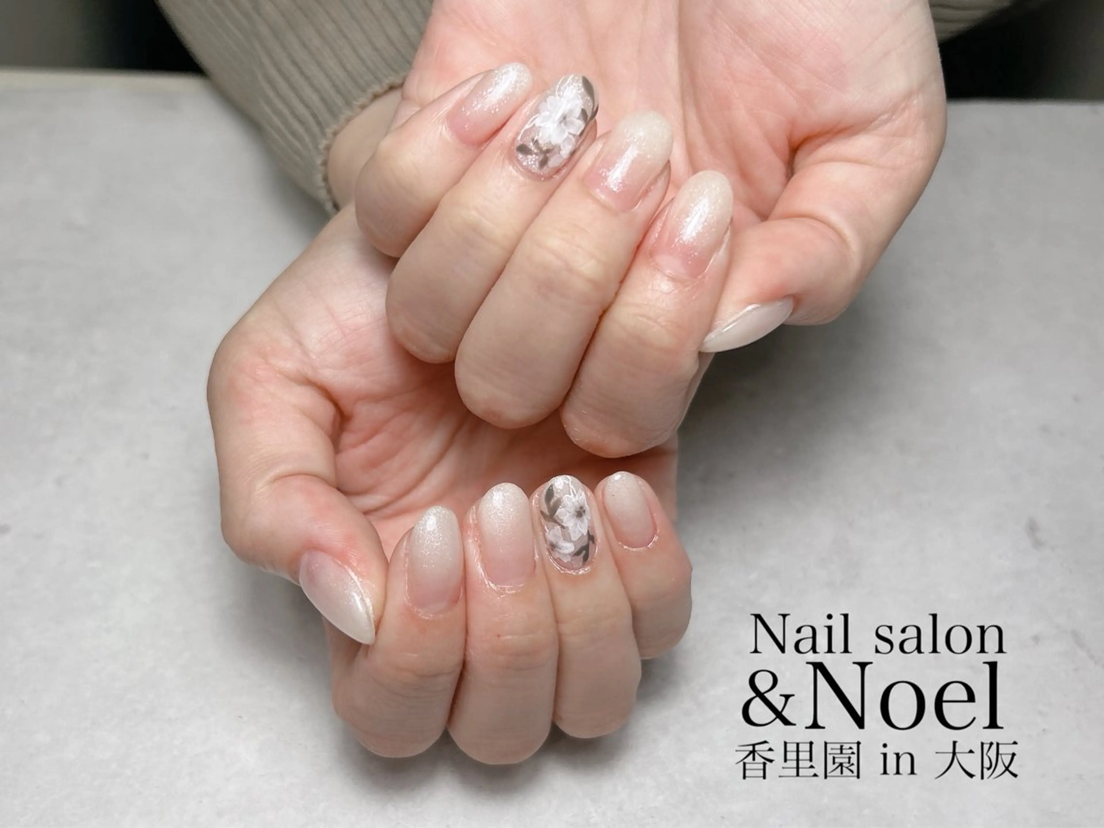 ネイル ハンドネイル Nailsalon  &Noel所属・もも 🍑のネイルデザイン